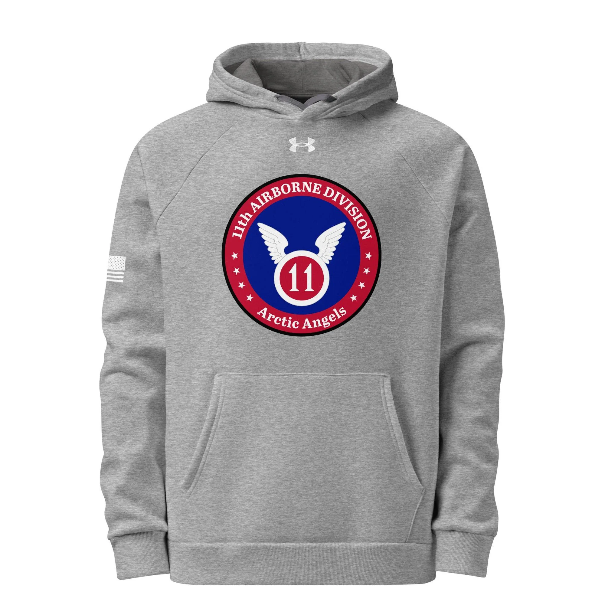11th Airborne Division "Arctic Angels" Unisex Under Armour® Hoodie - Image 9