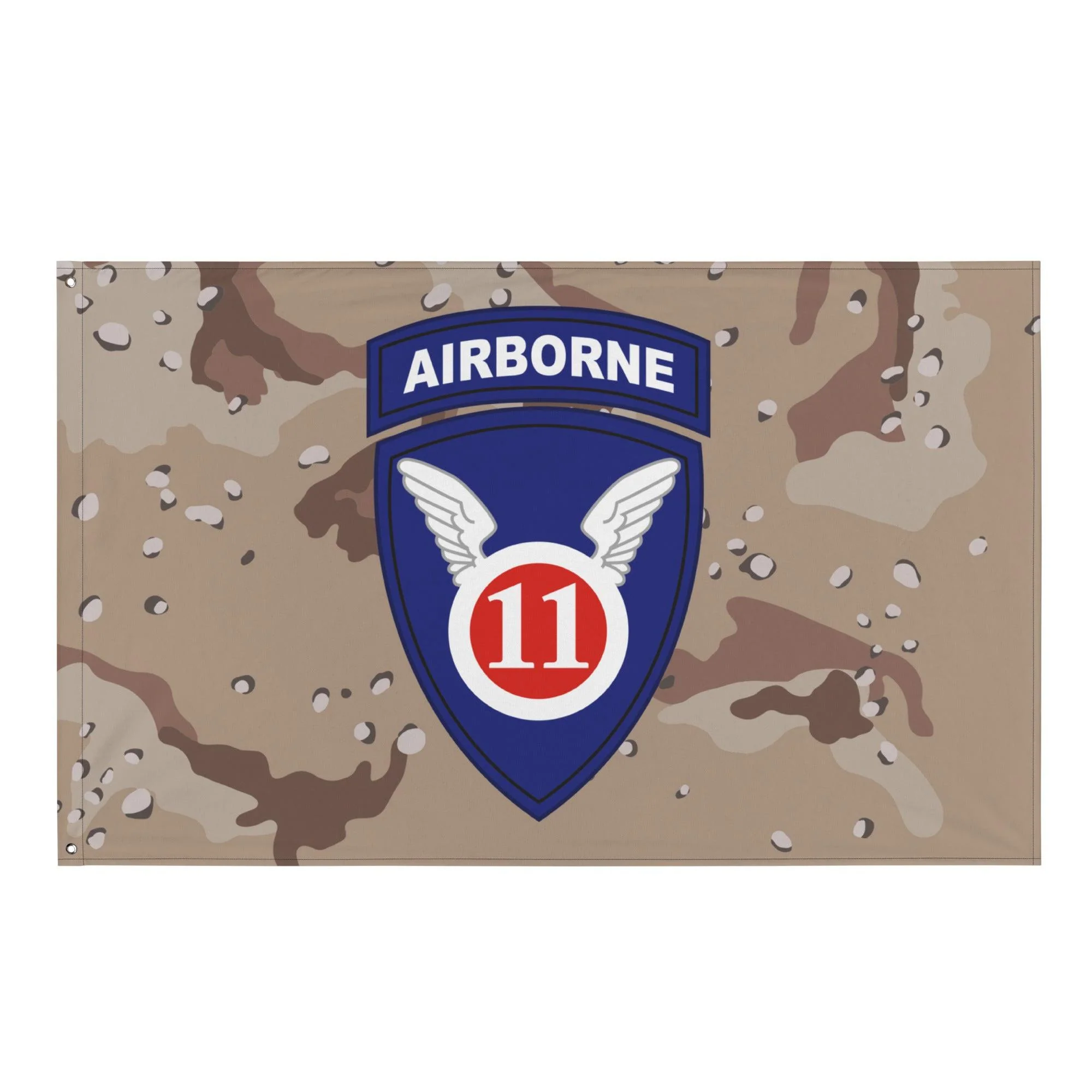 11th Airborne Division Desert Storm Camo Flag