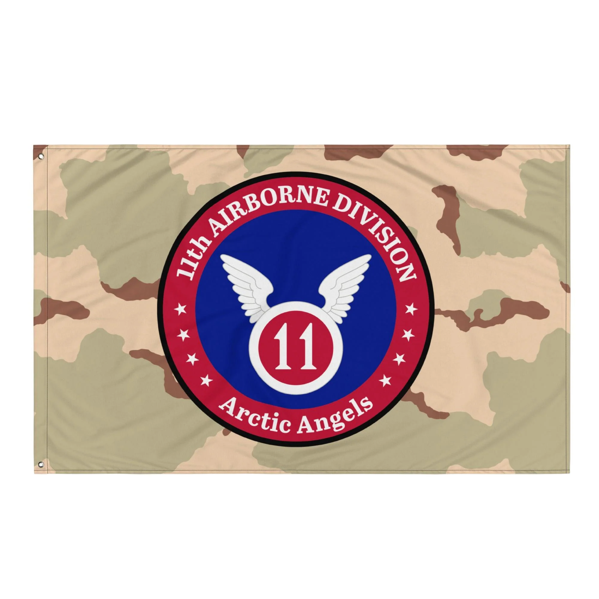 11th Airborne Division Emblem DCU Camo Flag - Image 4