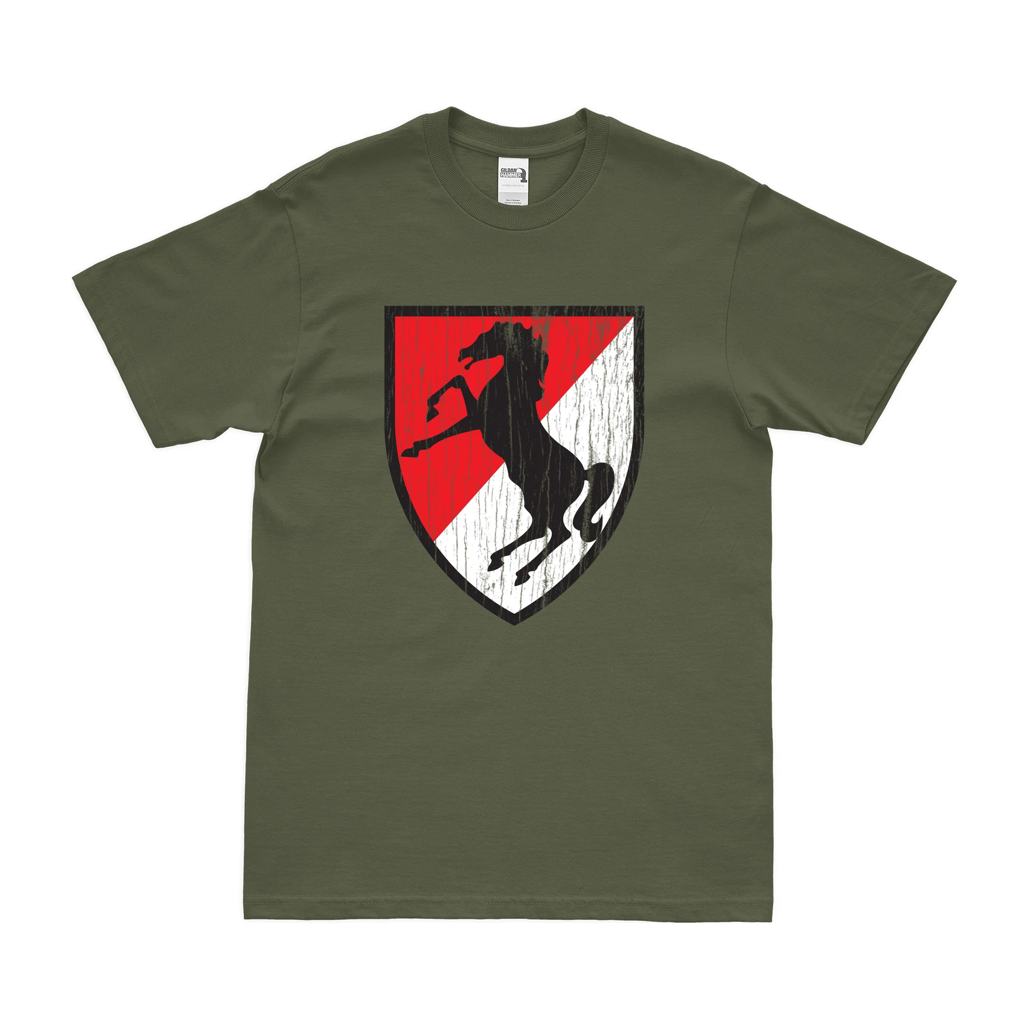 11th Armored Cavalry Regiment (11th ACR) SSI T-Shirt - Image 4