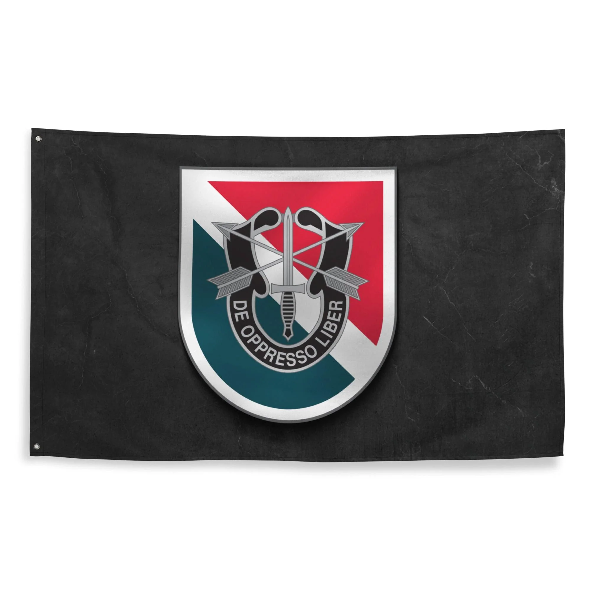 11th Special Forces Group (11th SFG) Beret Flash Flag - Image 3