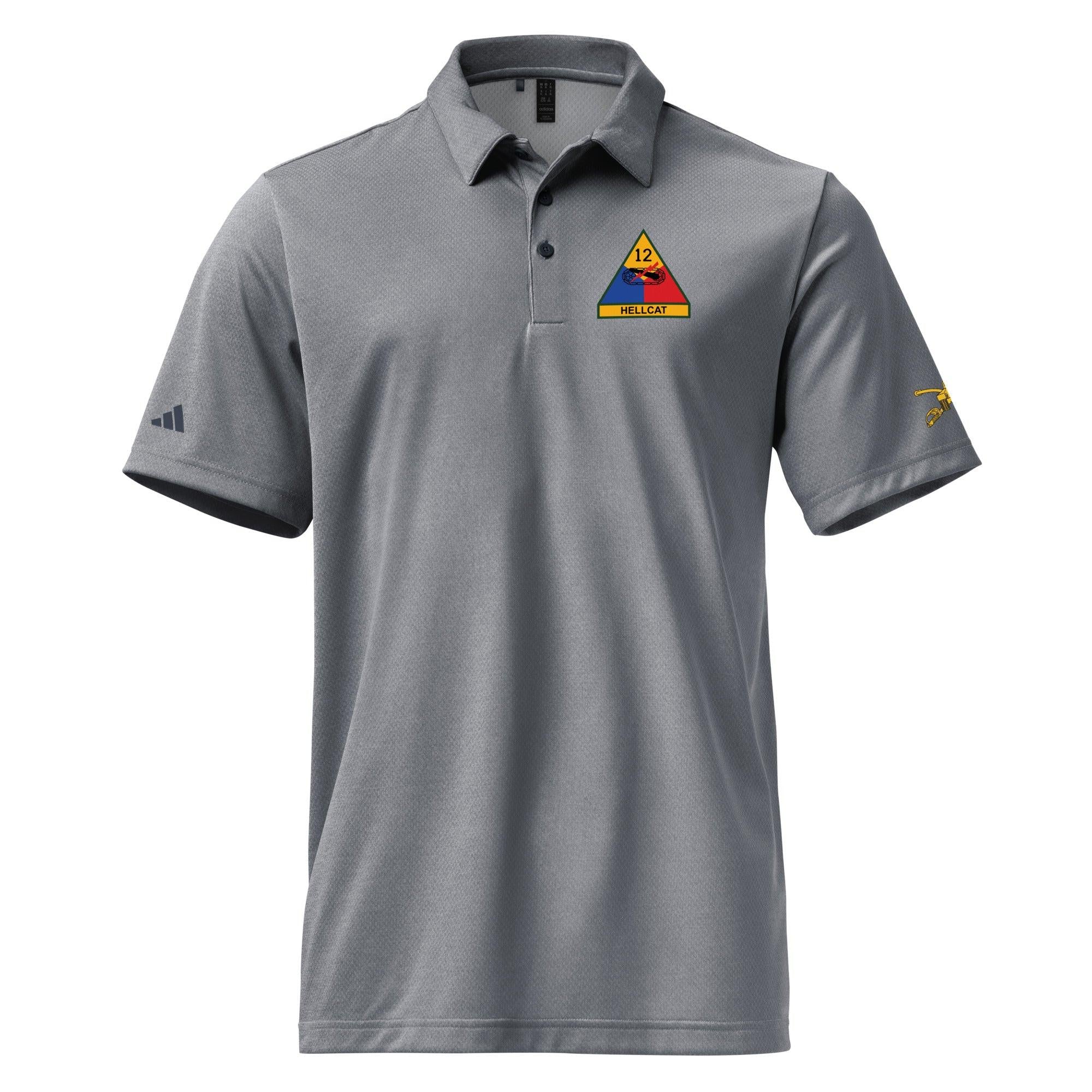 12th Armored Division Adidas® Polo - Image 5