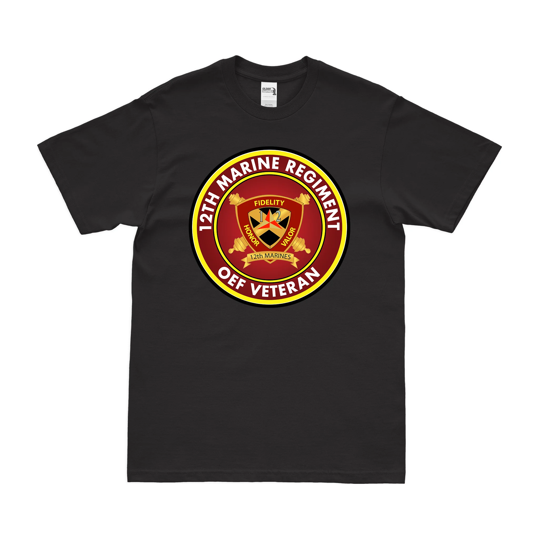 12th Marine Regiment OEF Veteran T-Shirt