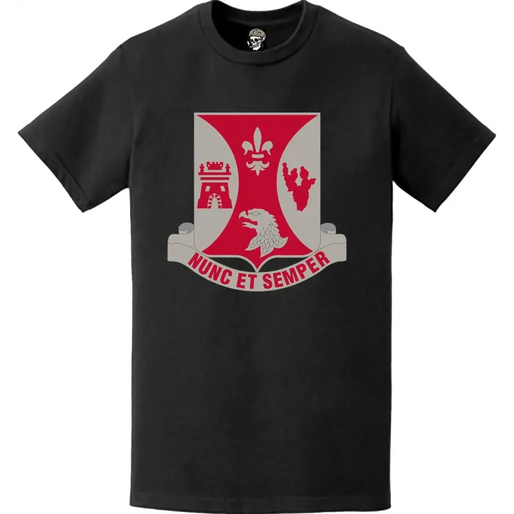 132nd Engineer Battalion Logo Emblem T-Shirt