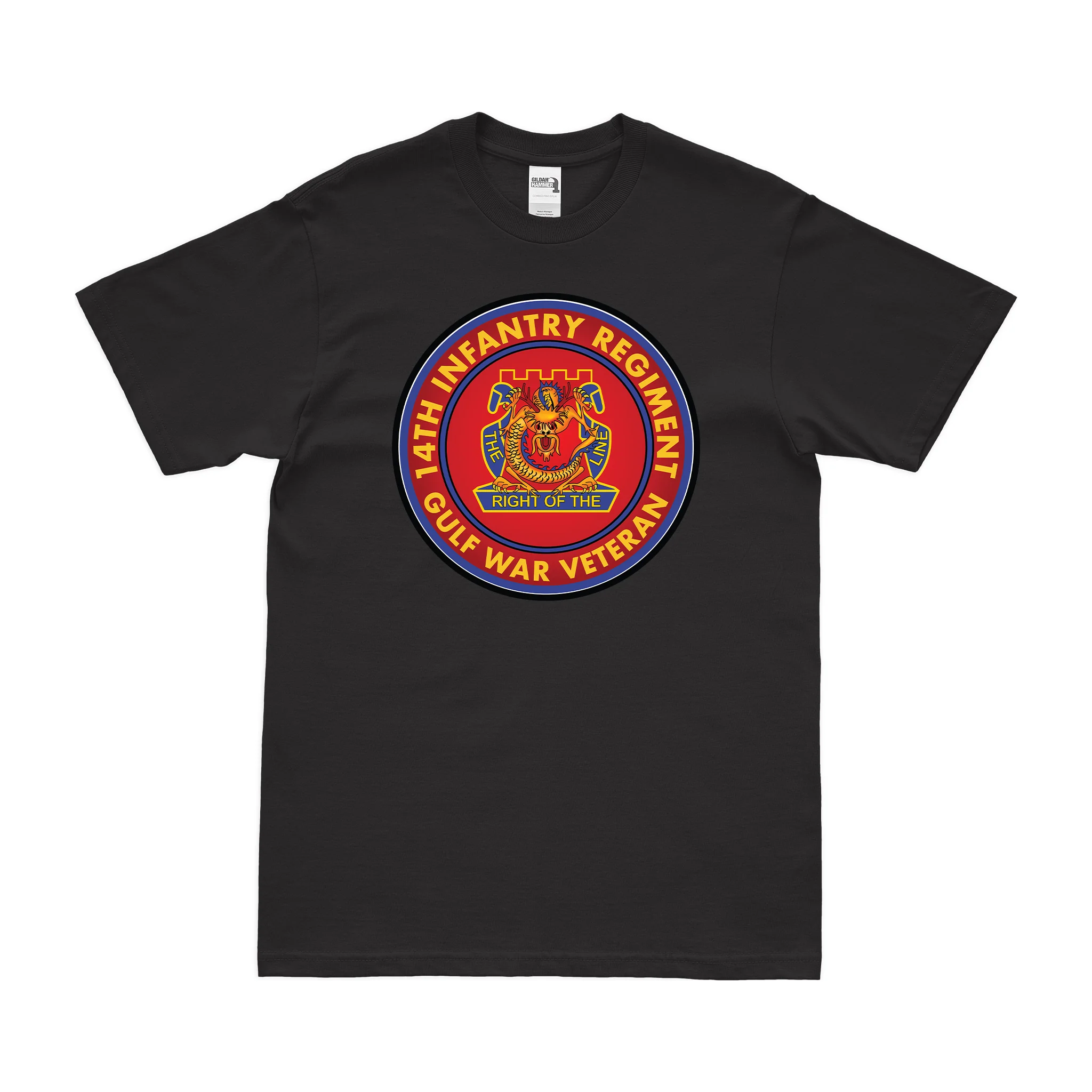 14th Infantry Regiment Gulf War Veteran T-Shirt