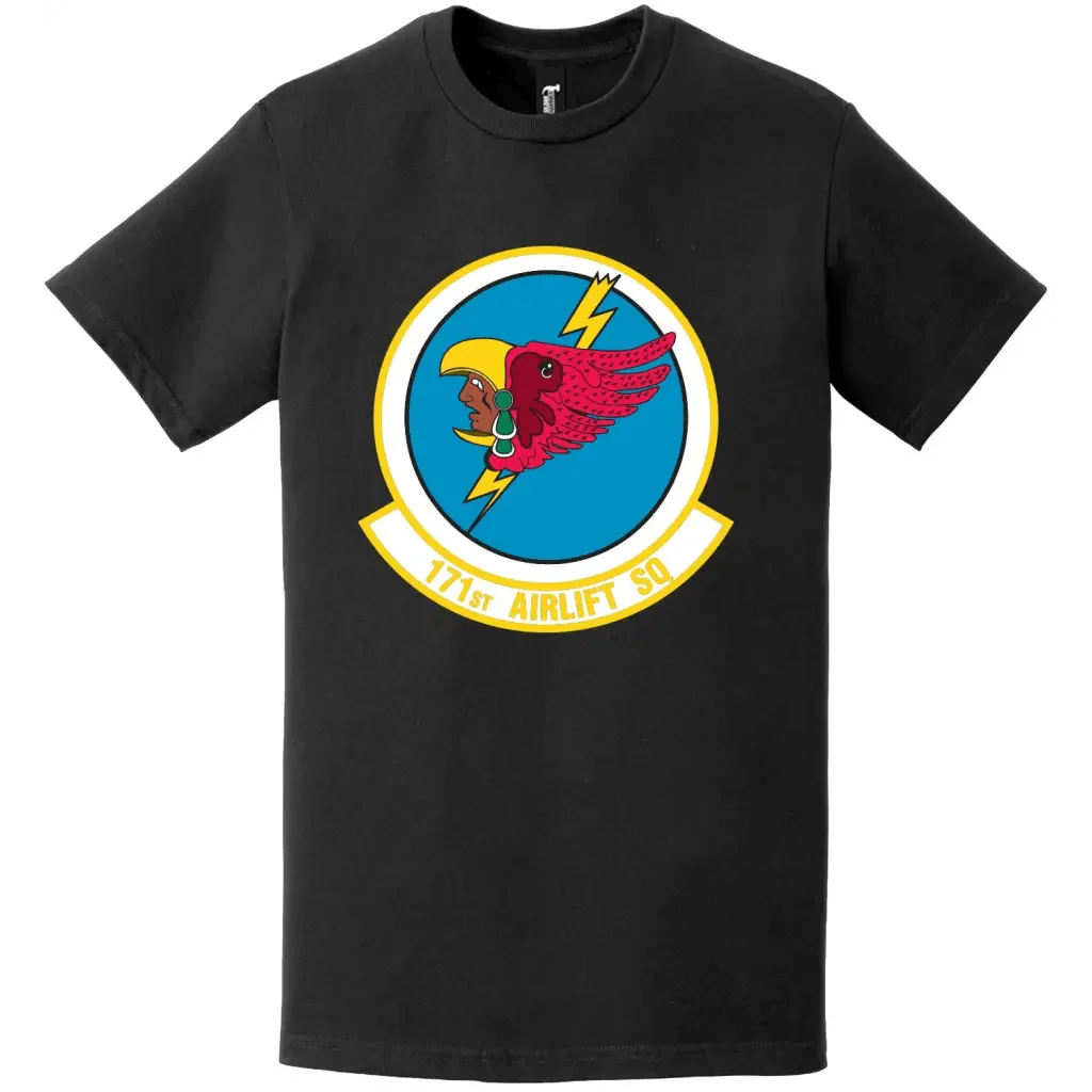 171st Airlift Squadron Logo Emblem T-Shirt