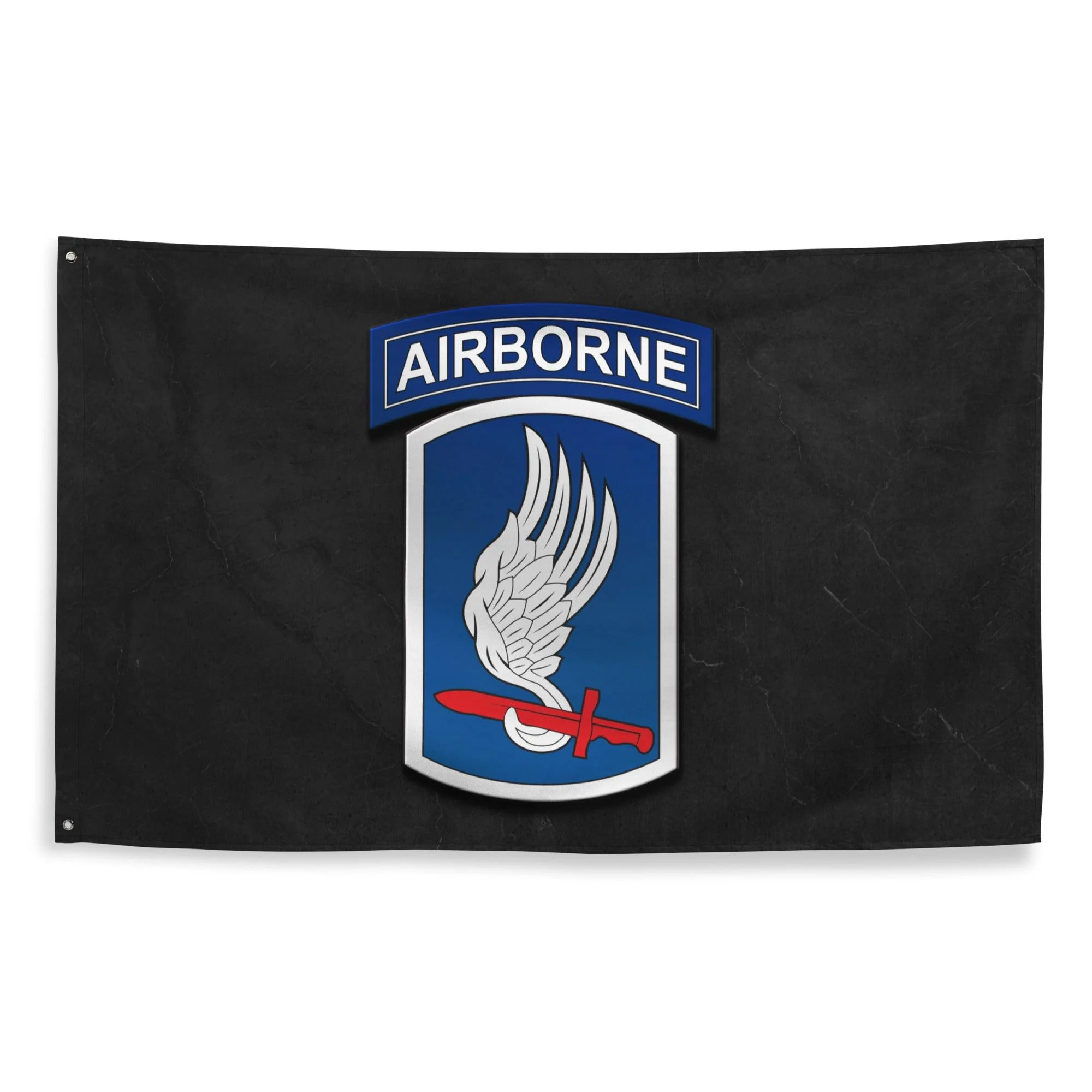 173rd Airborne Brigade 'Sky Soldiers' Logo Flag - Image 3