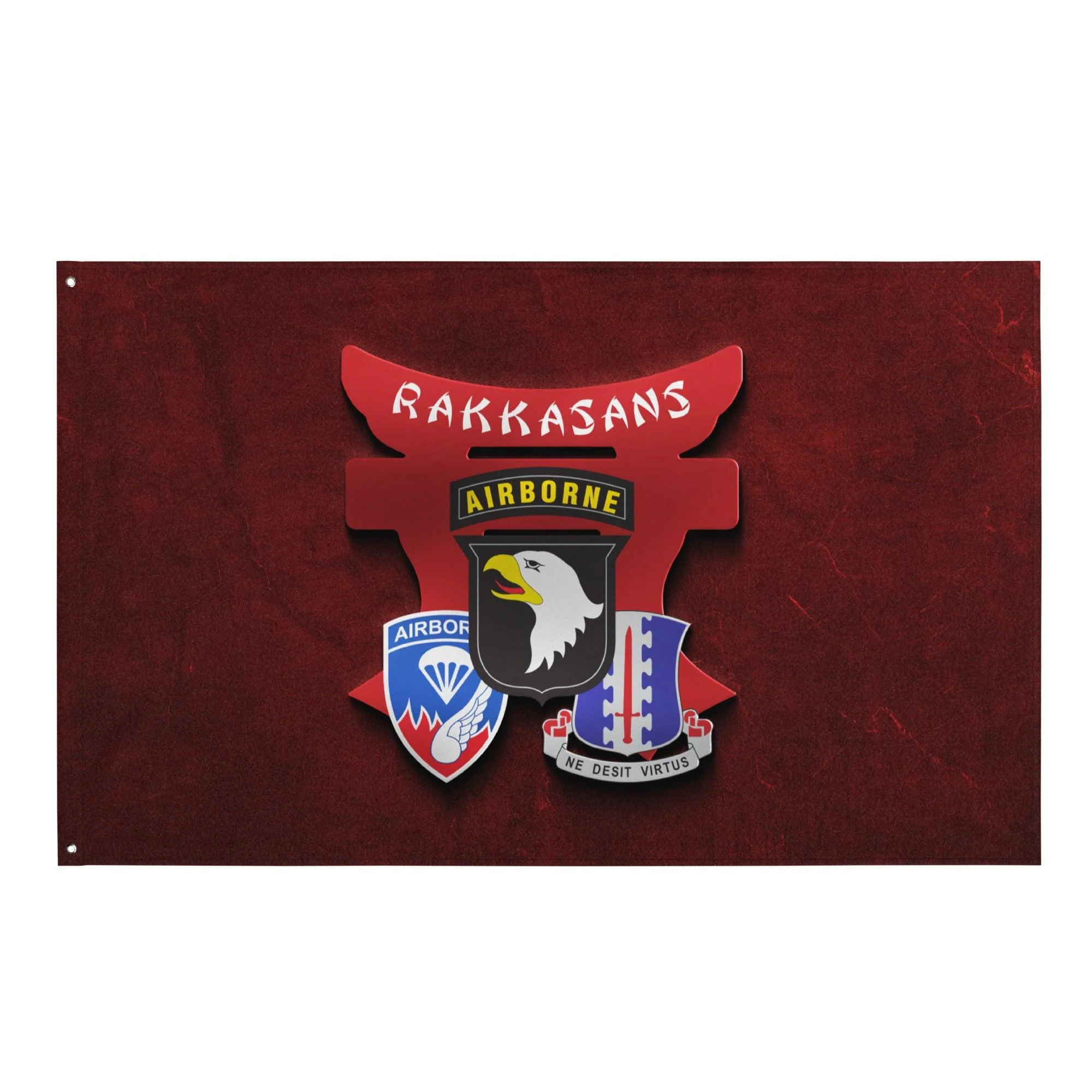 U.S. Army 187th Airborne Infantry Regiment 'Rakkasans' Red Flag