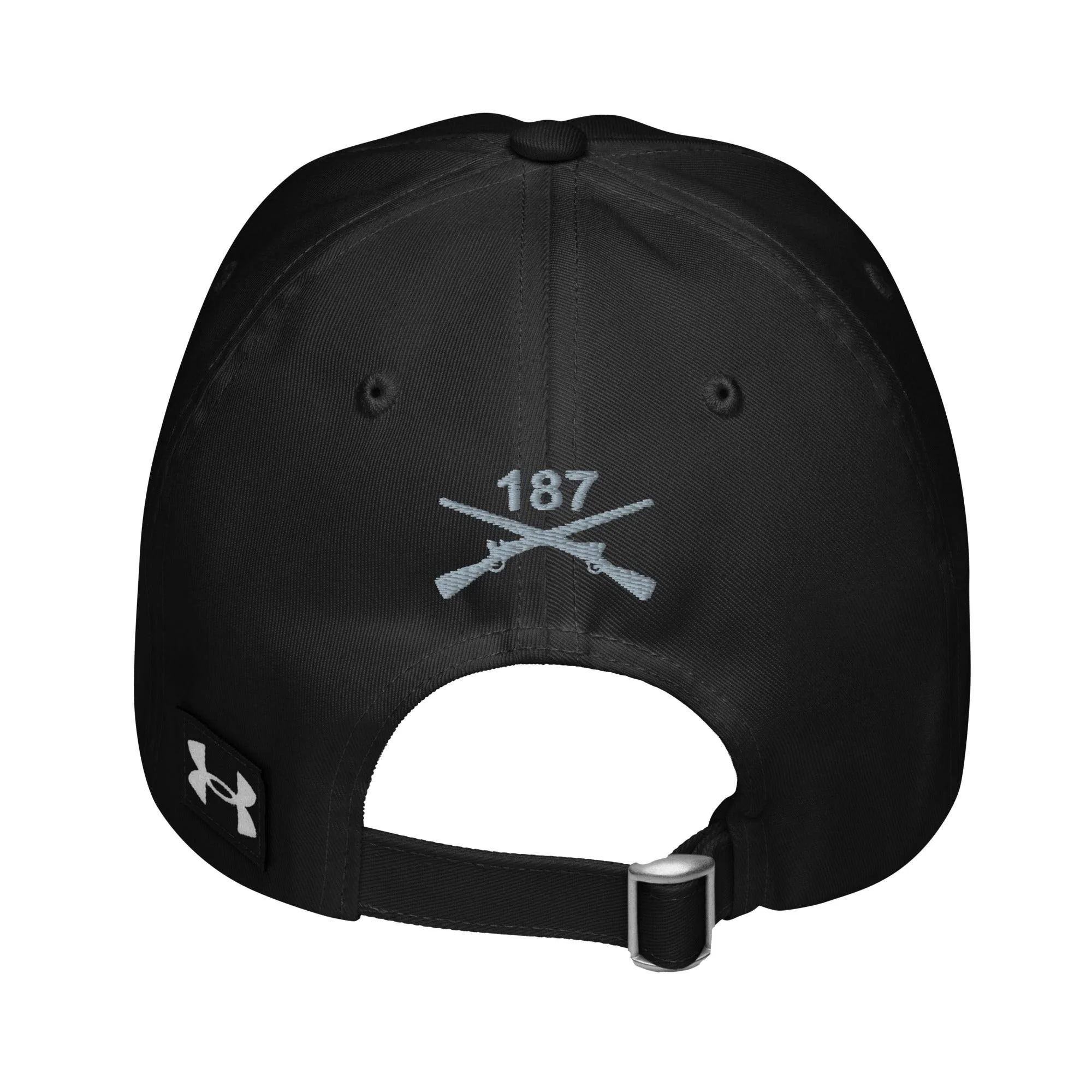 187th Infantry Embroidered Under Armour® Torii Dad Hat - Image 2