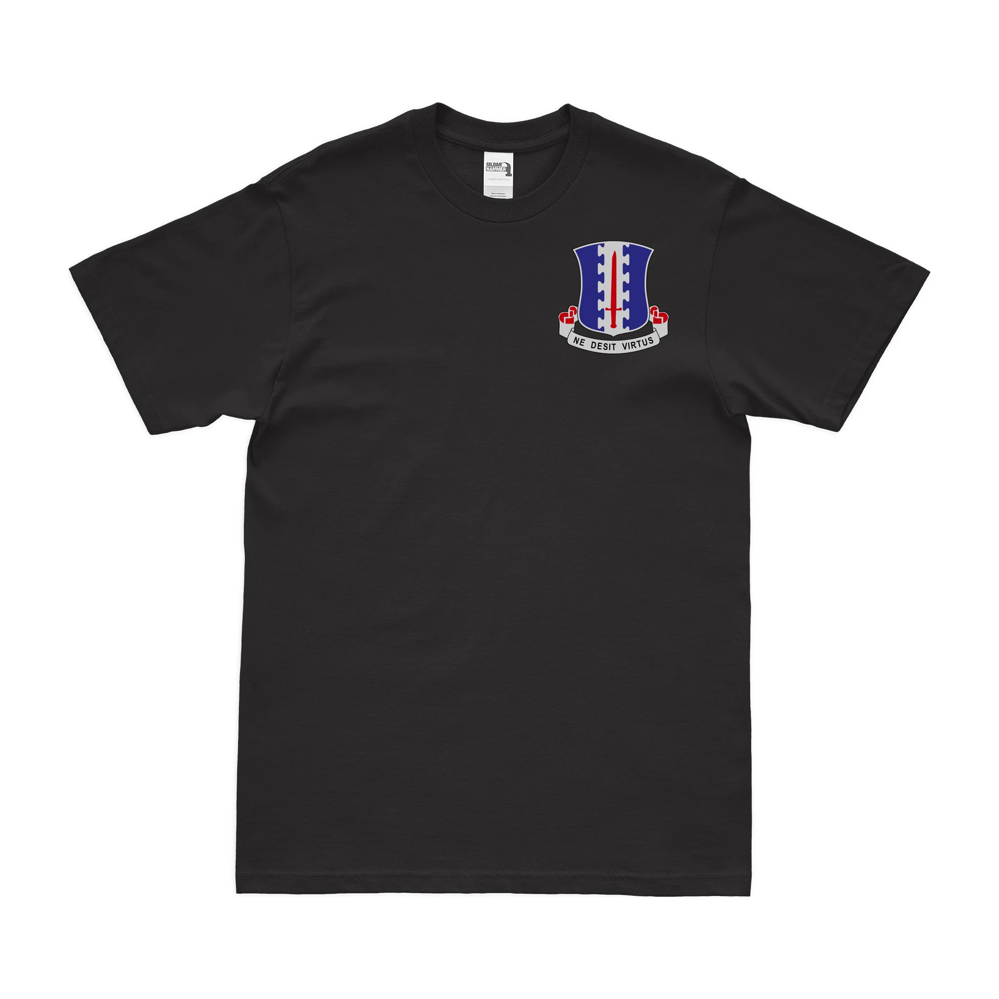 187th Infantry 'Rakkasans' Left Chest Emblem T-Shirt