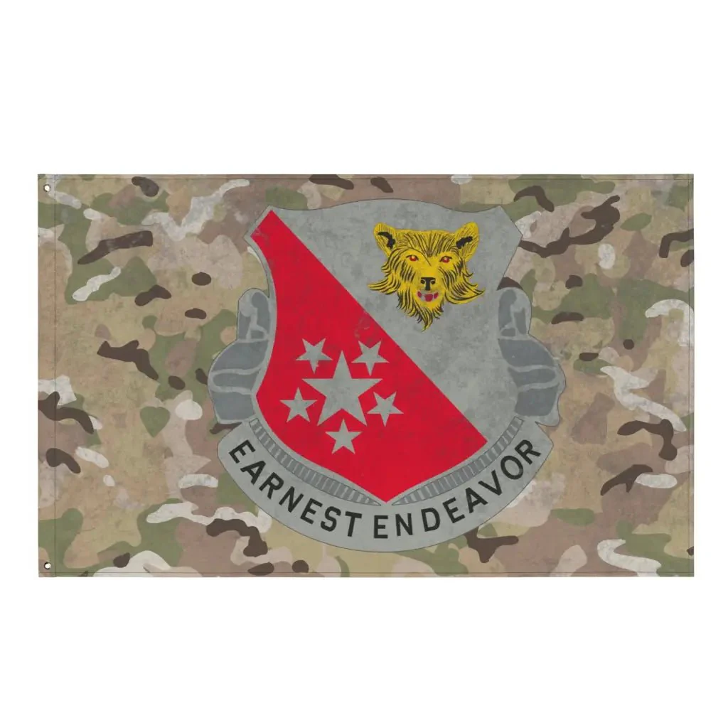 1905th Engineer Aviation Battalion Indoor Wall Flag