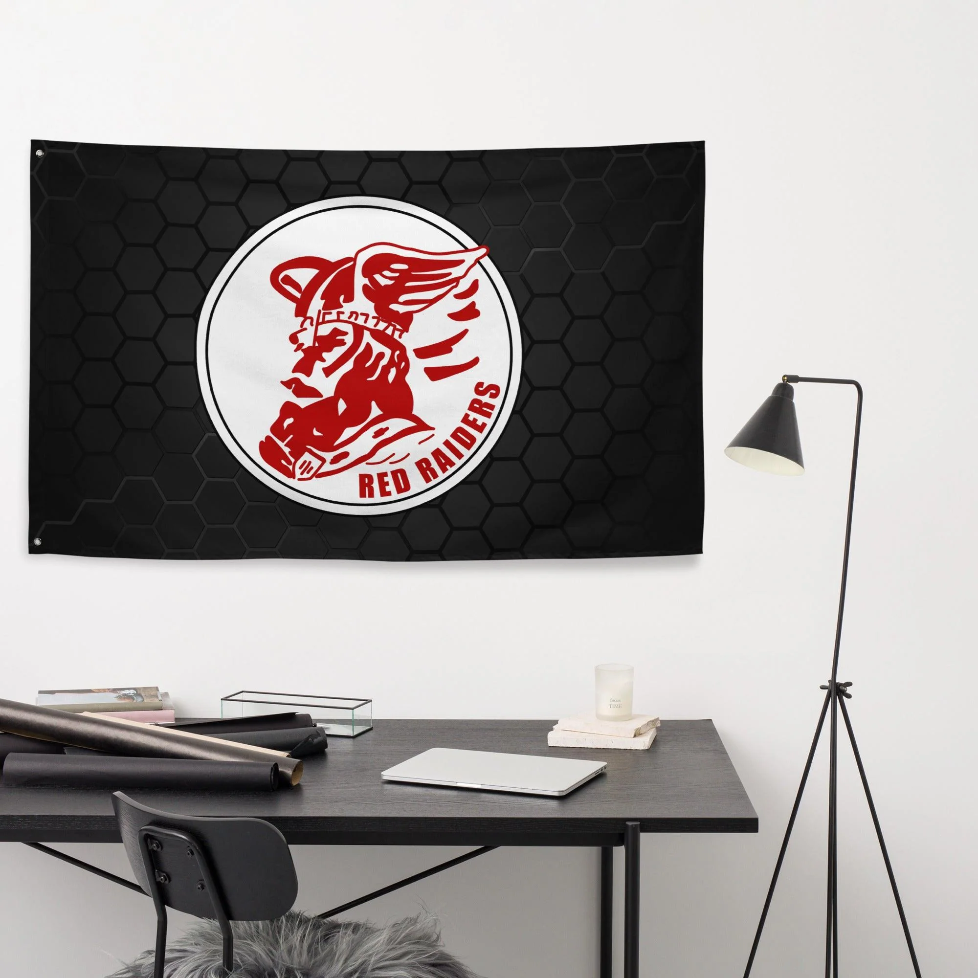 19th Bombardment Squadron WW2 Wall Flag - Image 2