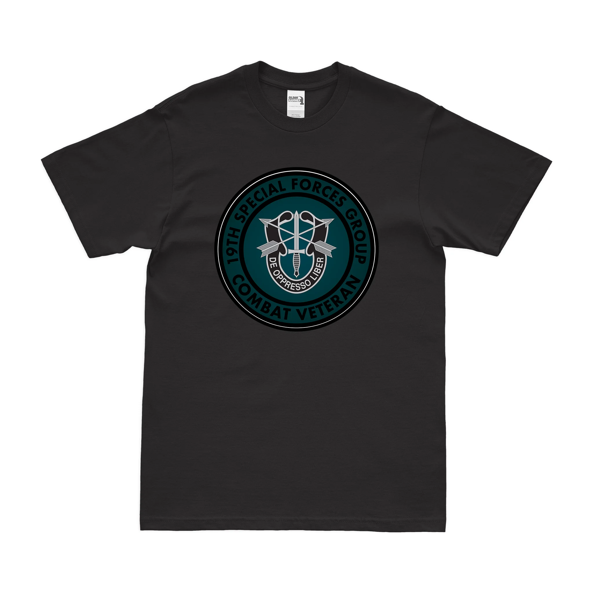 19th Special Forces Group (19th SFG) Combat Veteran T-Shirt