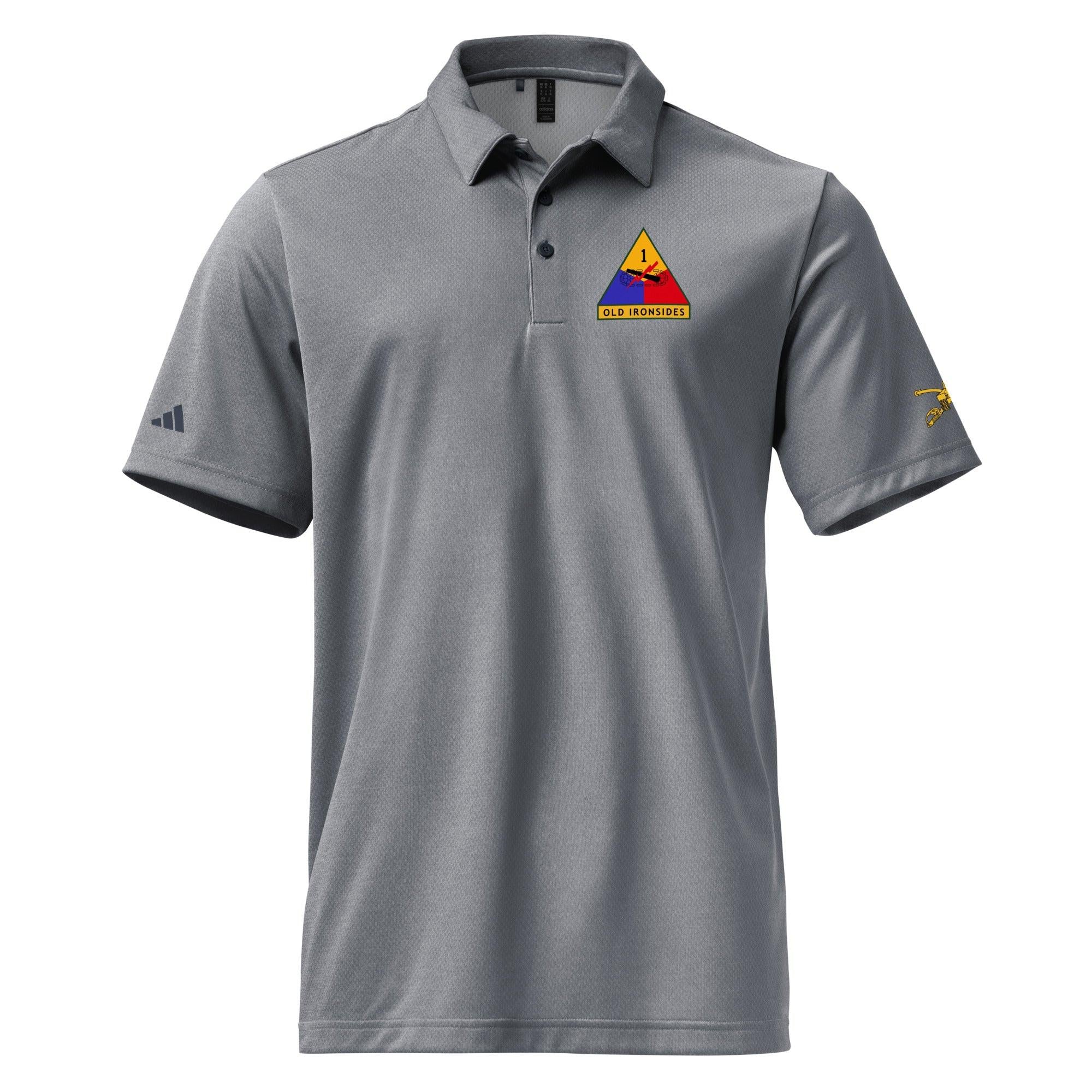 1st Armored Division Adidas® Polo - Image 5