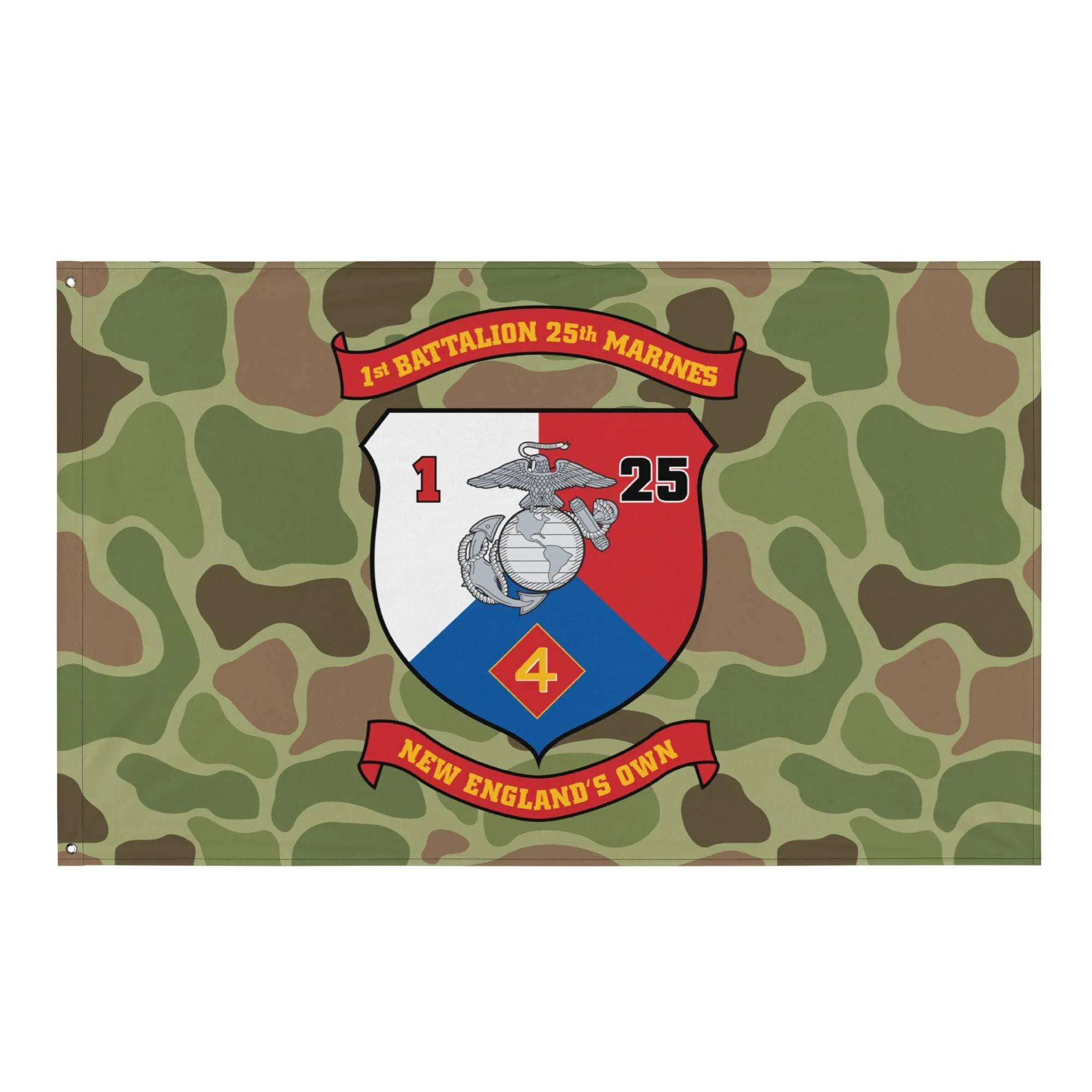 1st Battalion 25th Marines (1/25 Marines) Frogskin Camo Flag