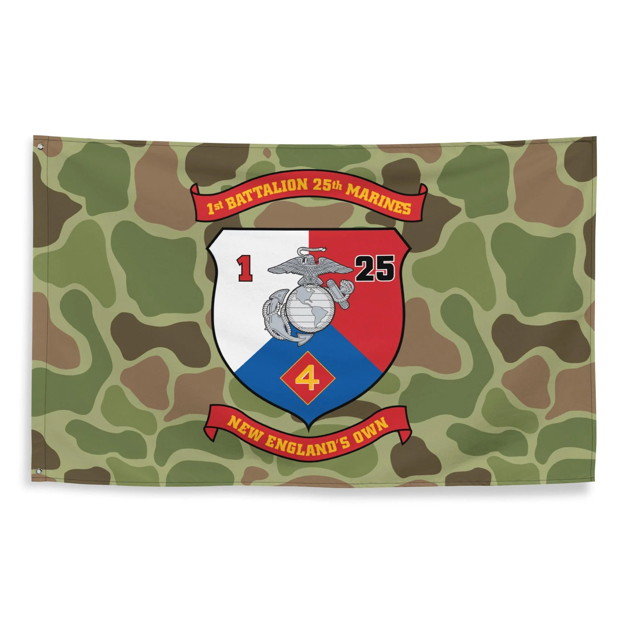 1st Battalion 25th Marines (1/25 Marines) Frogskin Camo Flag - Image 2