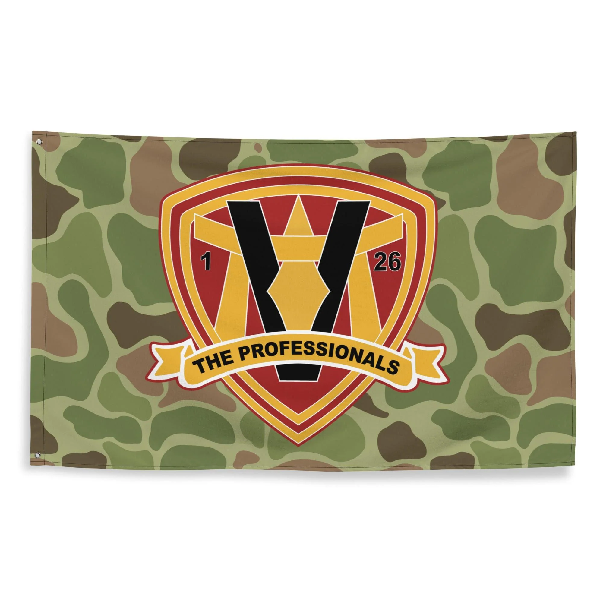 1st Battalion 26th Marines (1/26 Marines) Frogskin Camo Flag - Image 3