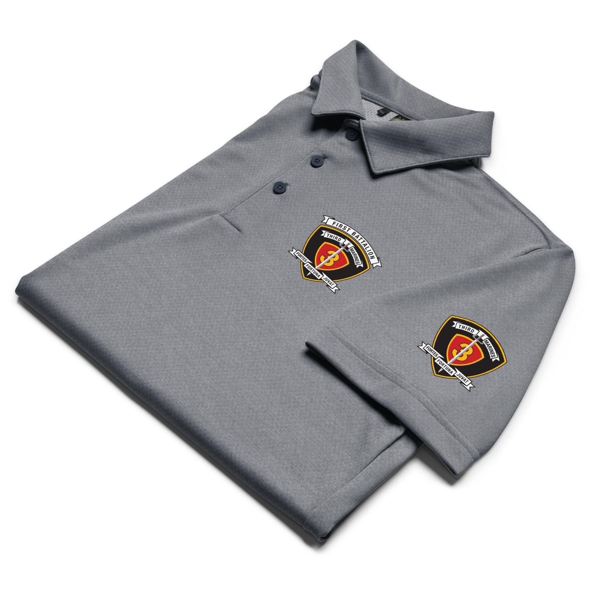 1st Bn 3rd Marines (1/3 Marines) Adidas® Polo - Image 10