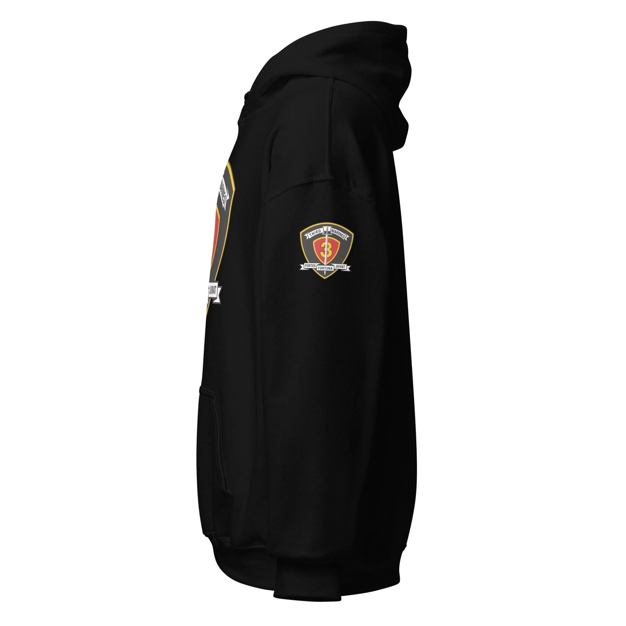 1st Bn 3rd Marines (1/3 Marines) Unisex Hoodie - Image 4
