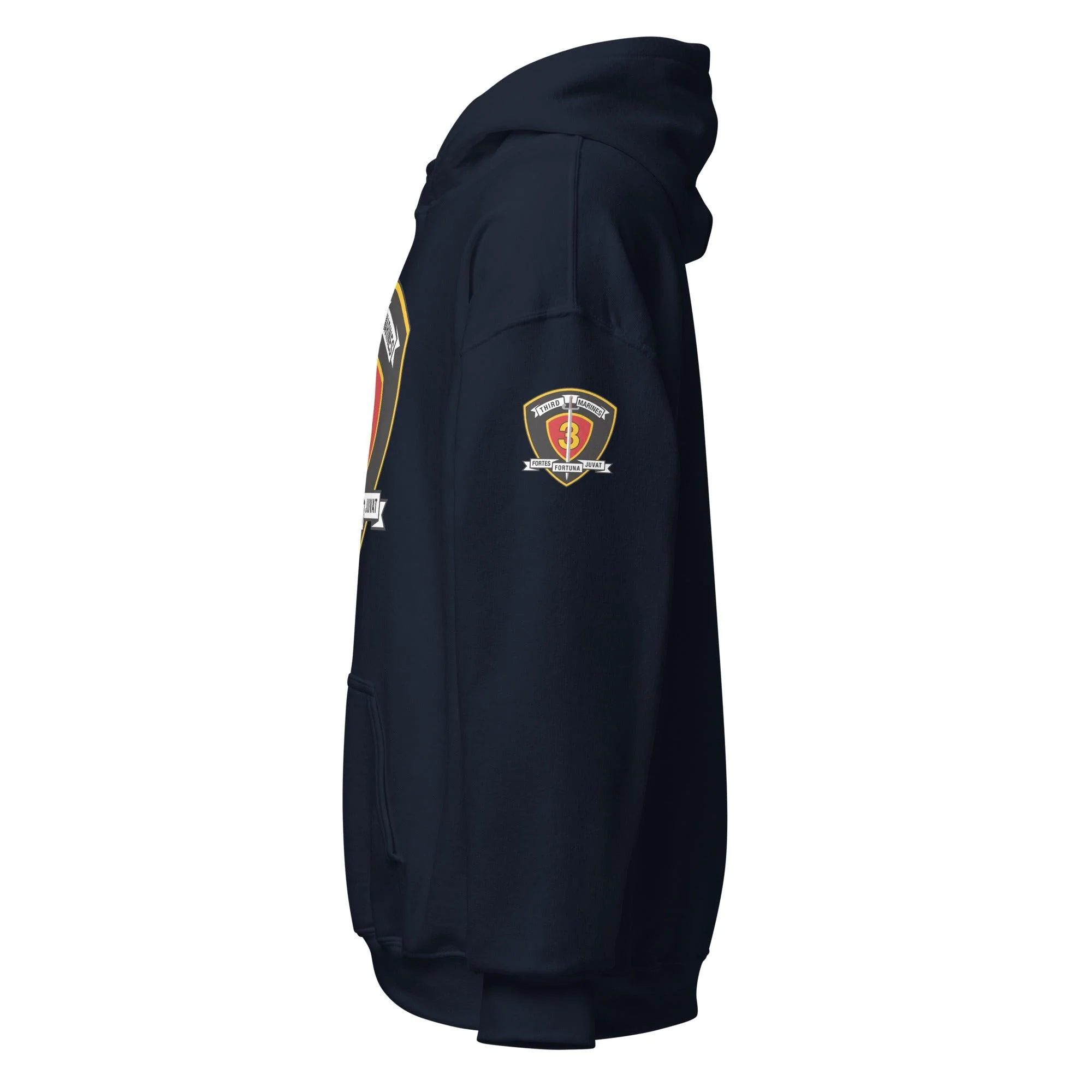 1st Bn 3rd Marines (1/3 Marines) Unisex Hoodie - Image 8