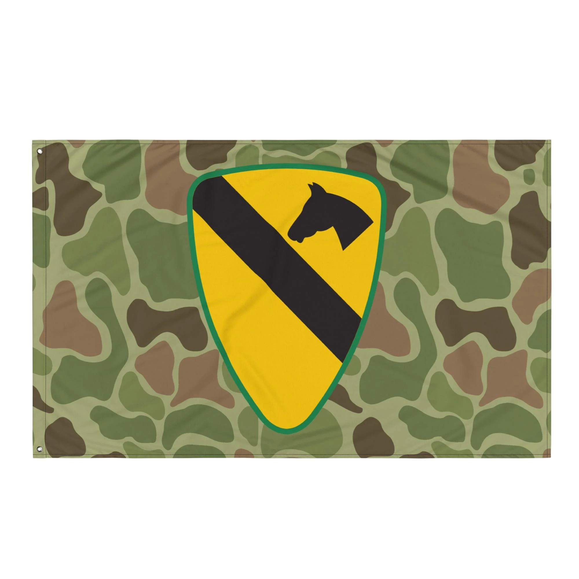 1st Cavalry Division Frogskin Camo Flag