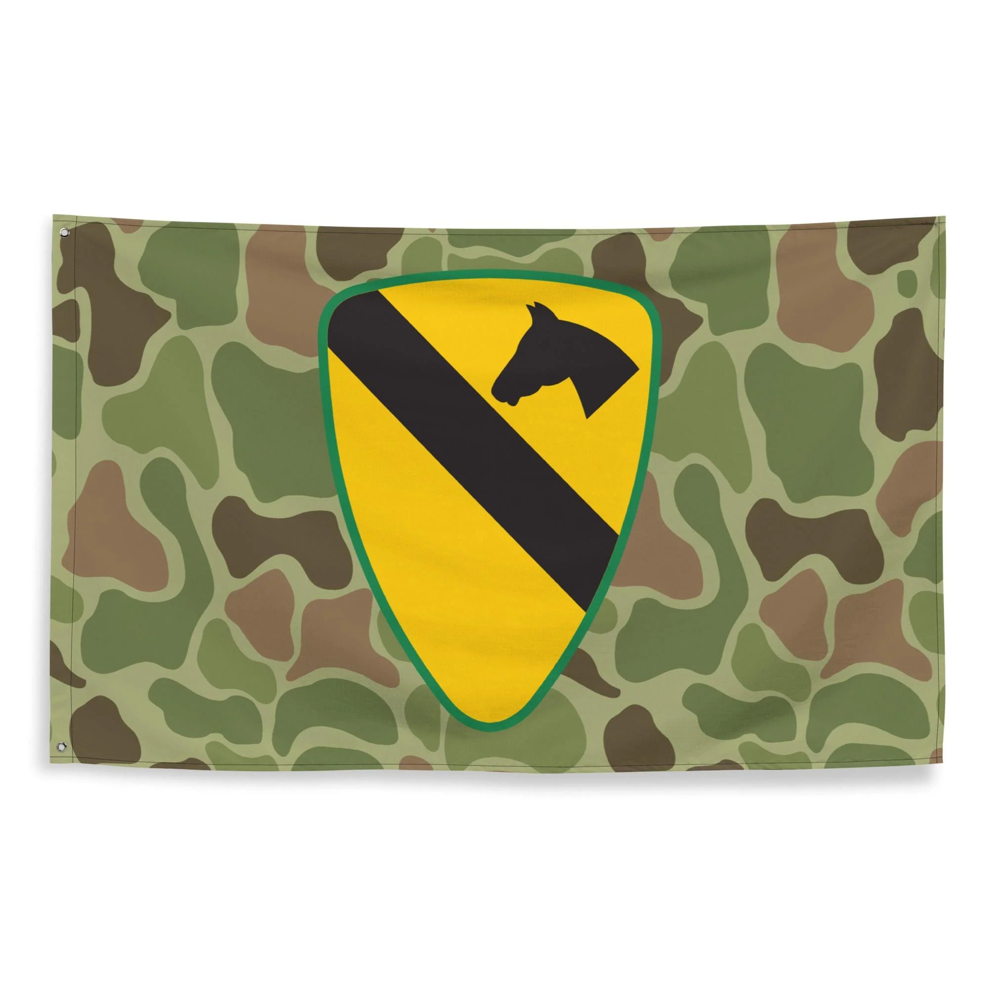 1st Cavalry Division Frogskin Camo Flag - Image 4