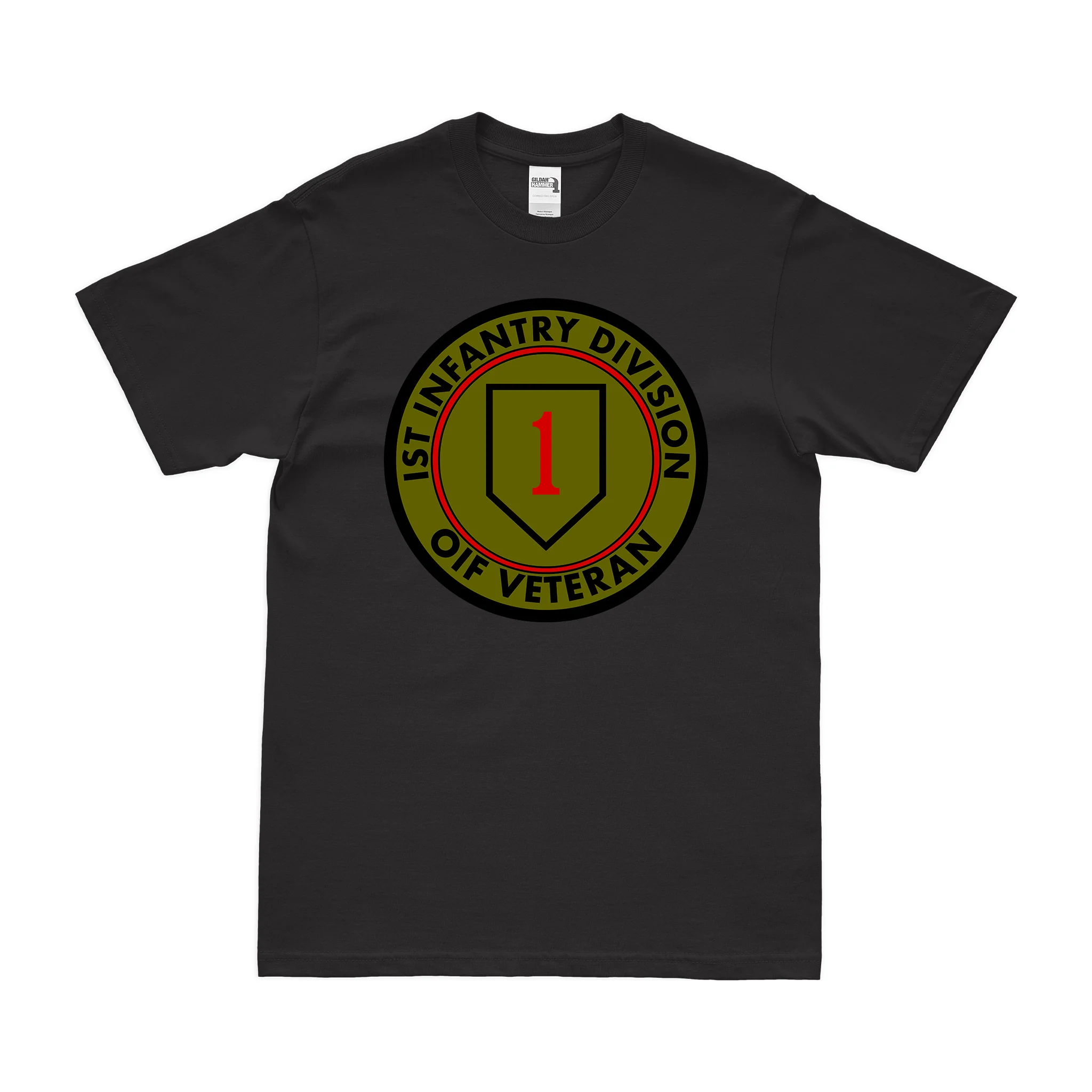 1st Infantry Division OIF Veteran Emblem T-Shirt