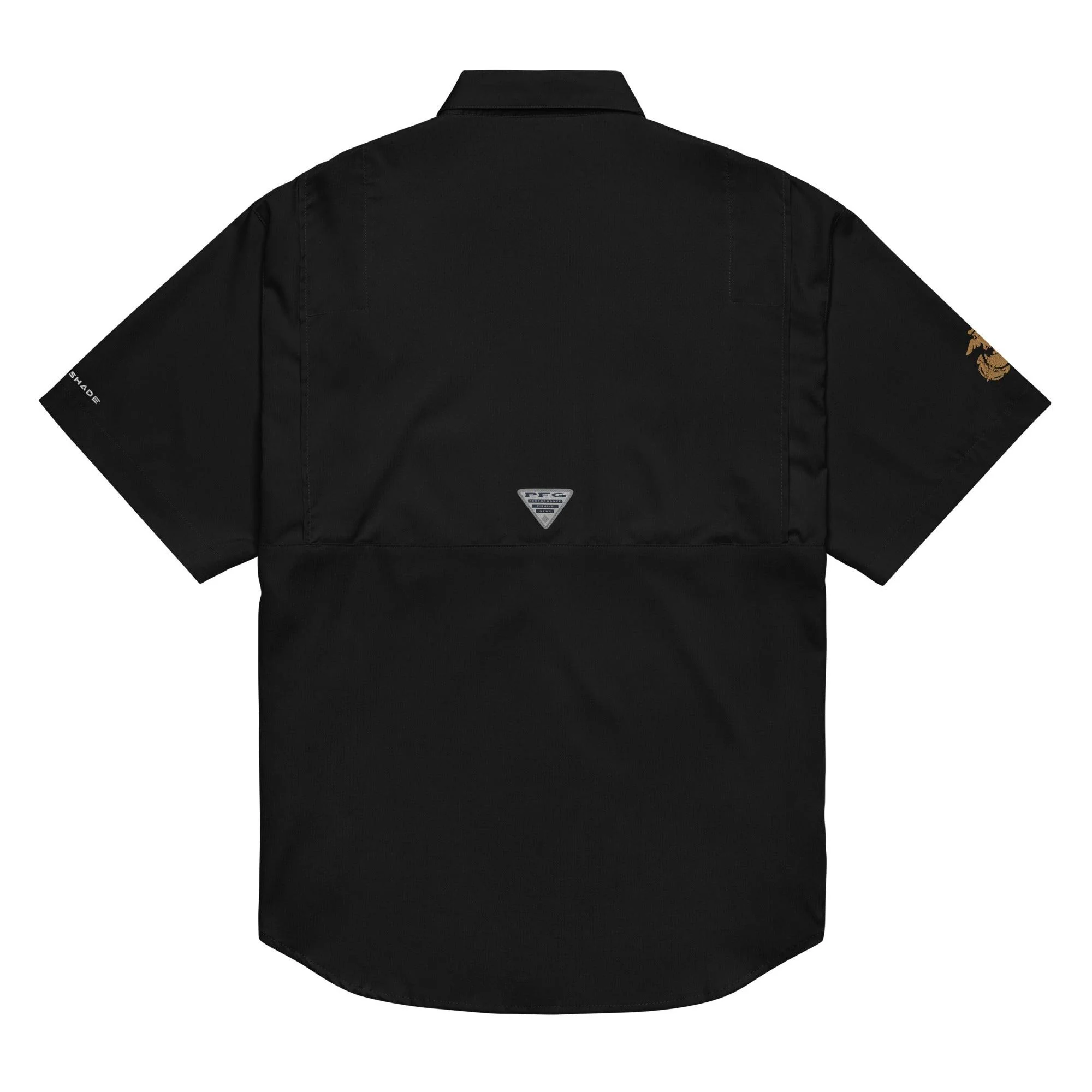 1st Marine Division Men’s Columbia® Short Sleeve Button Shirt - Image 2