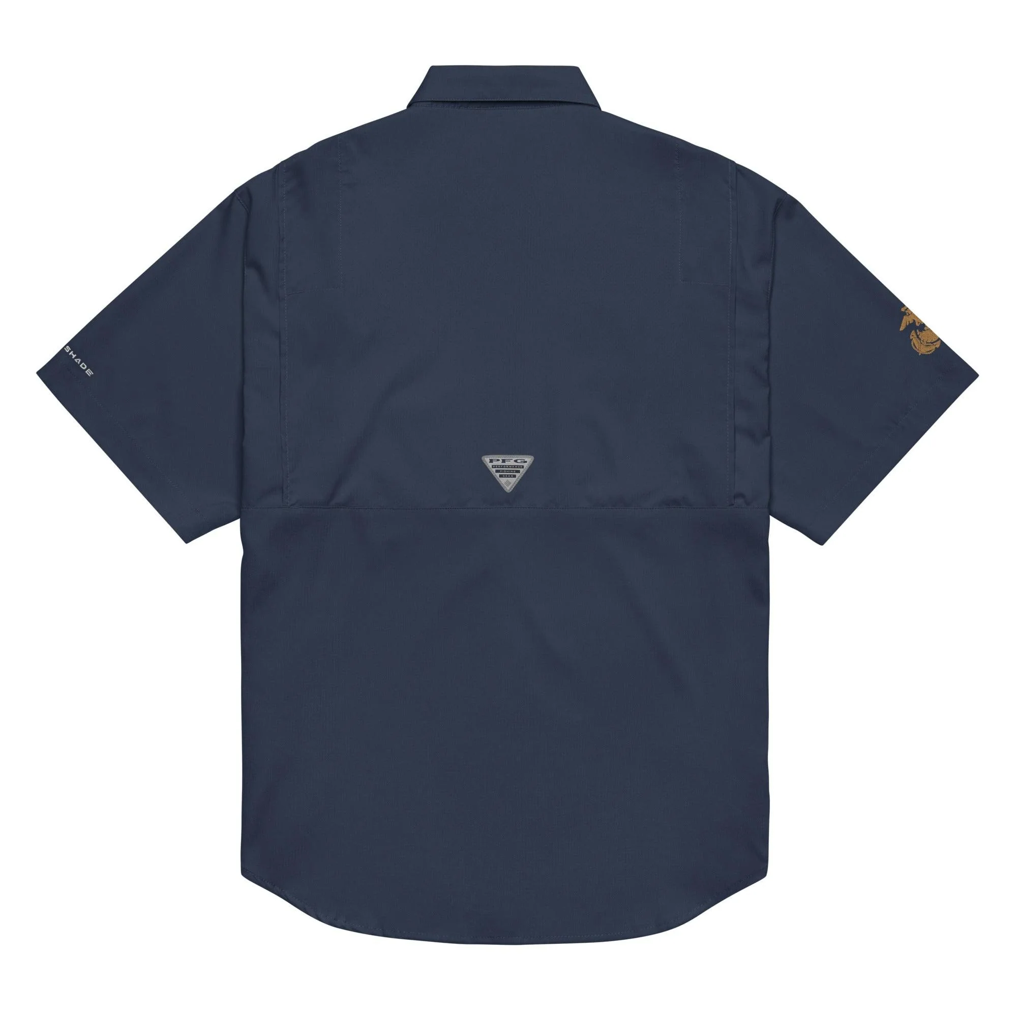 1st Marine Division Men’s Columbia® Short Sleeve Button Shirt - Image 5