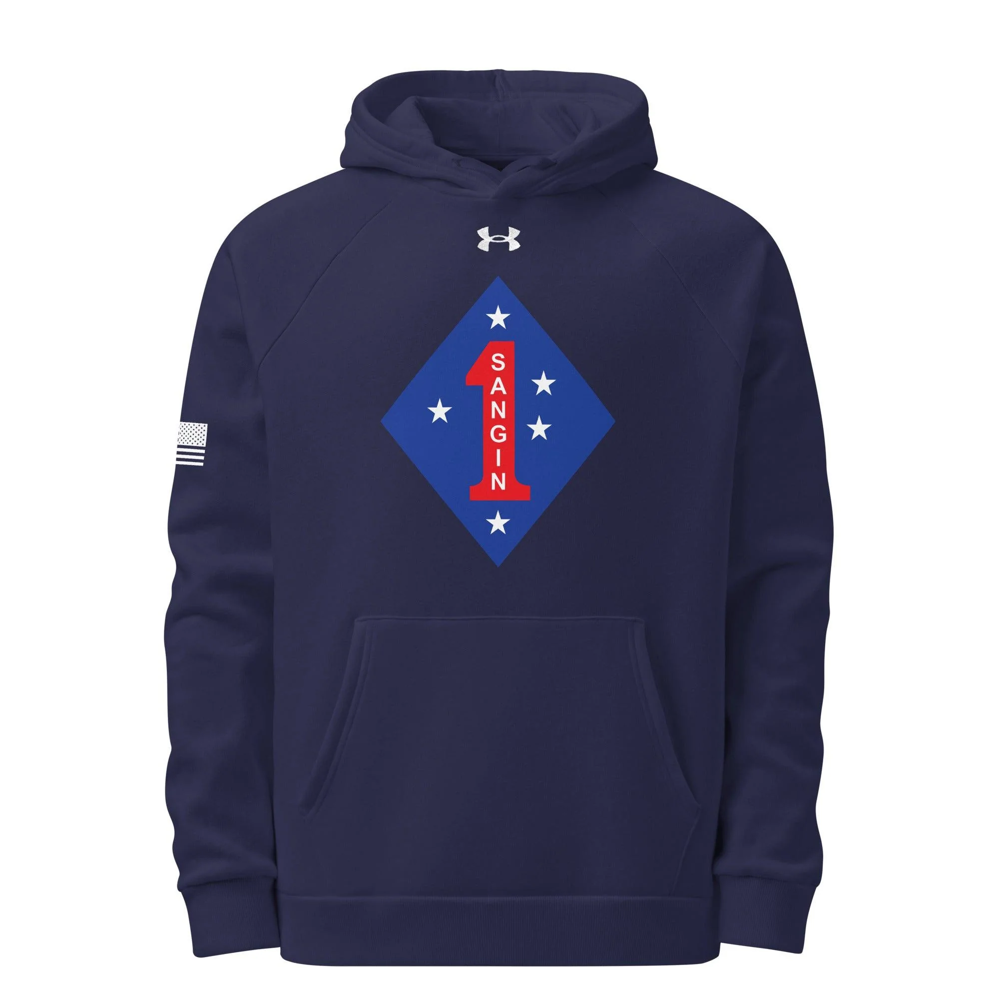 1st Marine Division Battle of Sangin Under Armour® Hoodie - Image 9