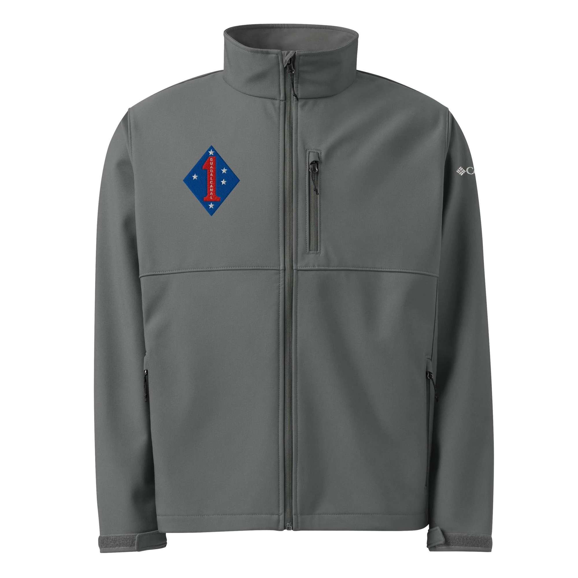 1st Marine Division Embroidered Columbia® Soft-Shell Jacket - Image 7