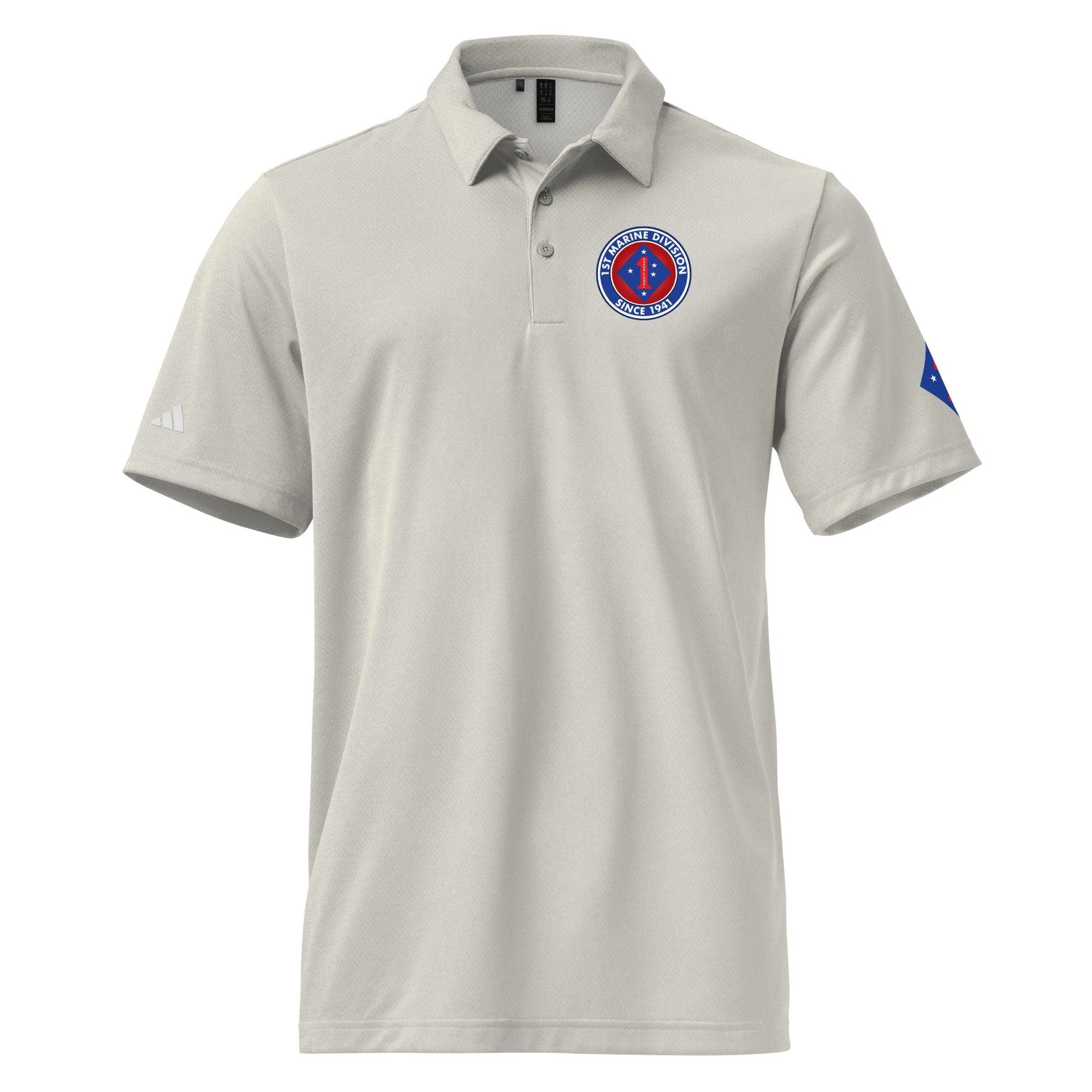1st Marine Division Since 1941 Adidas® Polo - Image 16