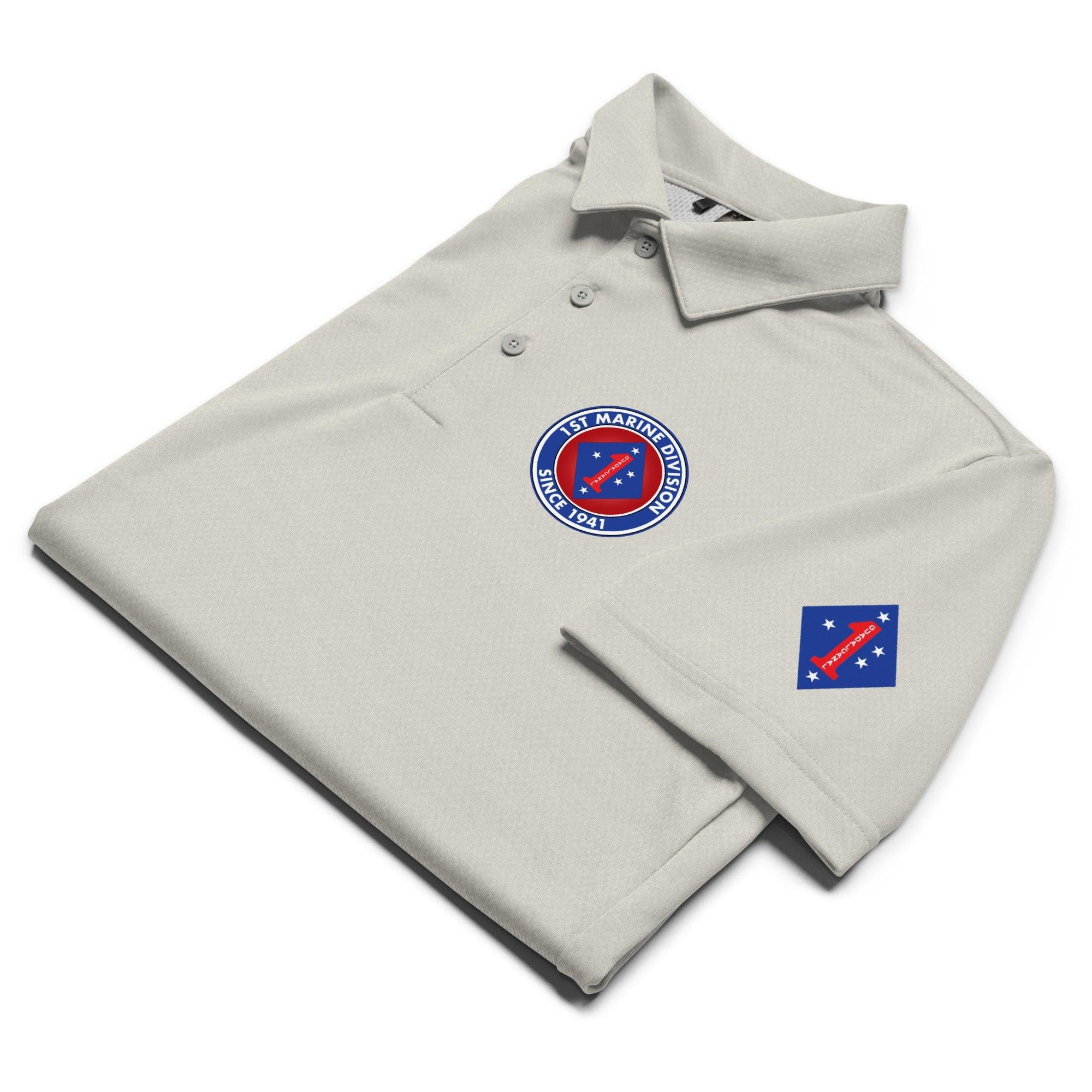 1st Marine Division Since 1941 Adidas® Polo - Image 20