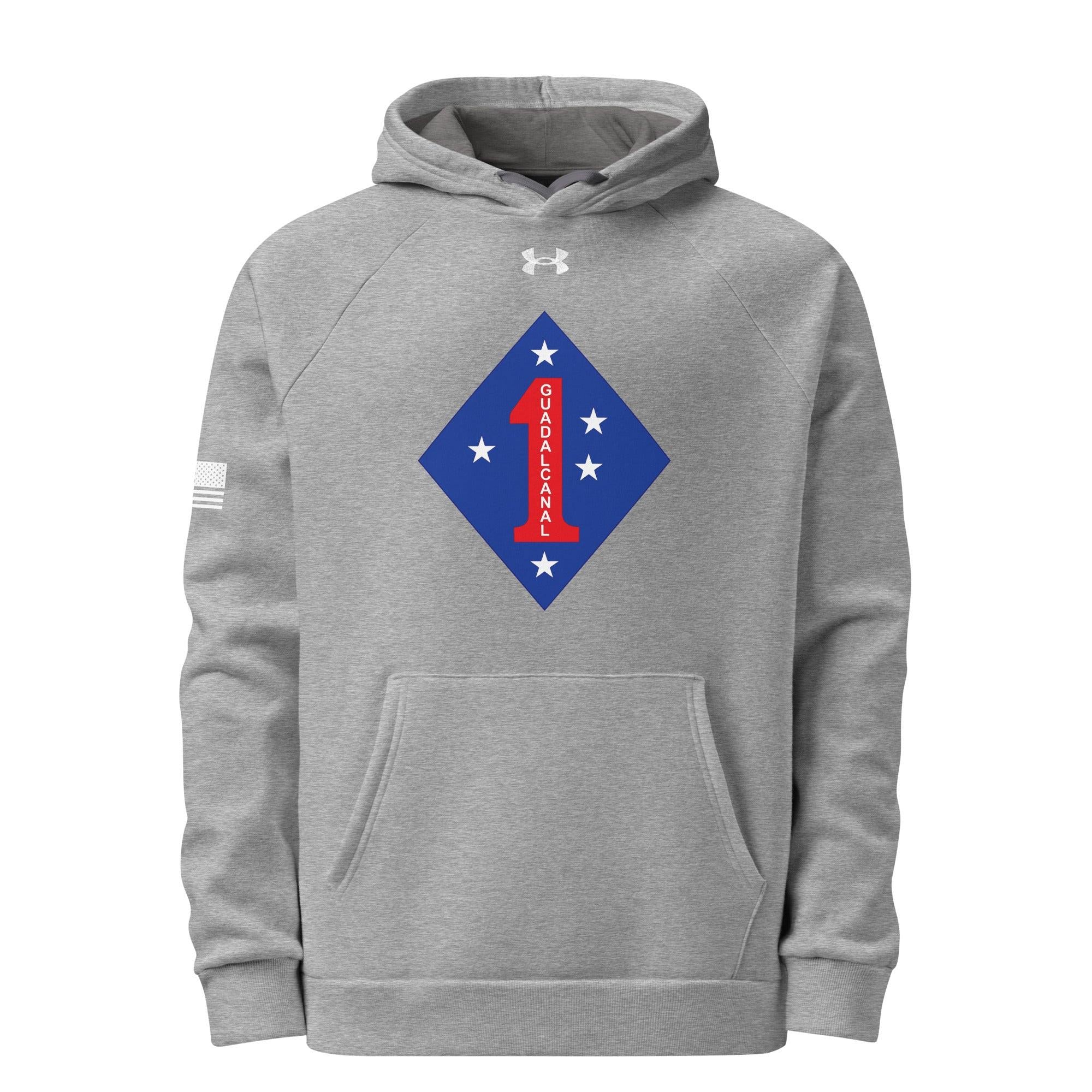 1st Marine Division Unisex Under Armour® Hoodie - Image 9