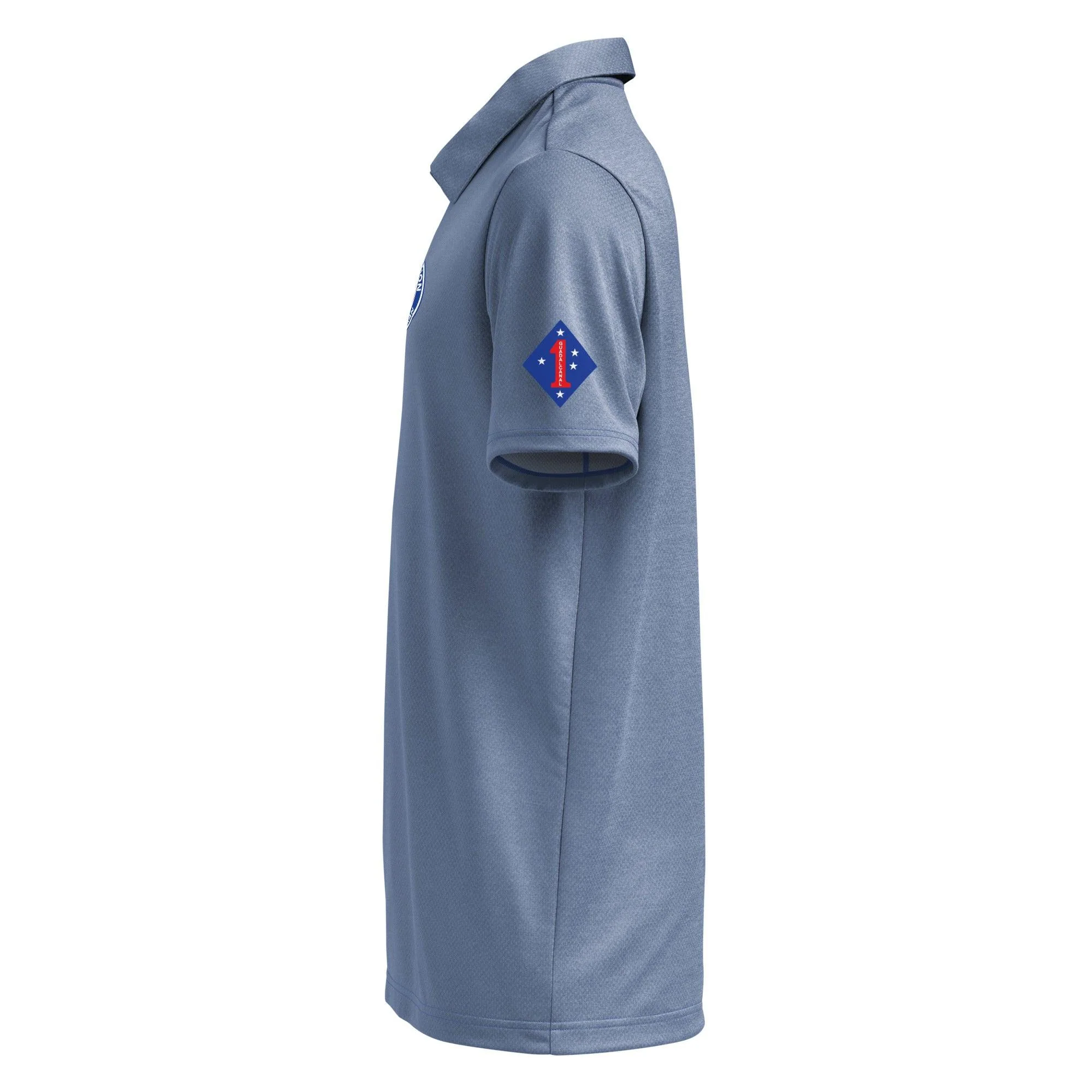 1st Marine Division Vietnam Veteran Adidas® Polo - Image 13