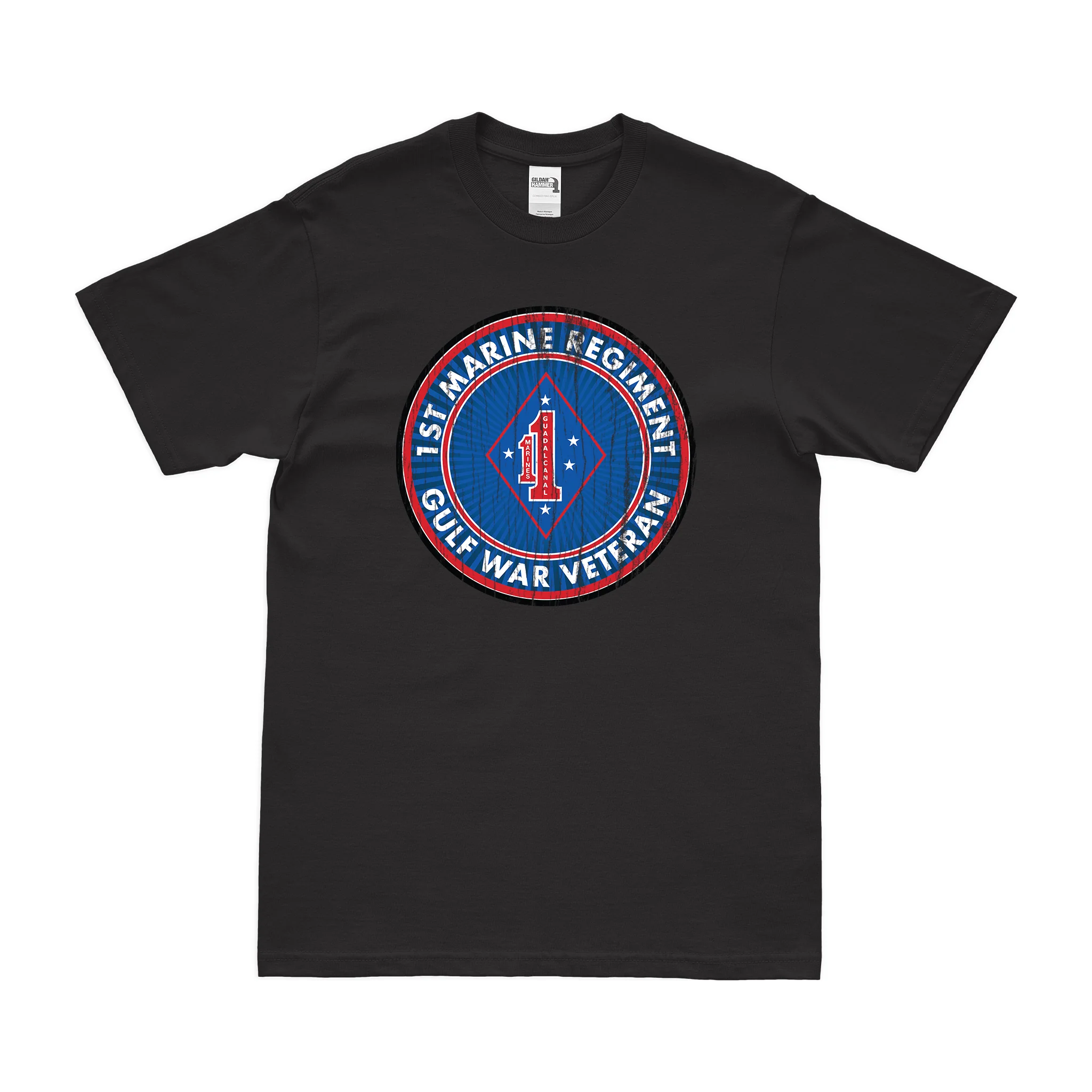1st Marine Regiment Gulf War Veteran T-Shirt - Image 3