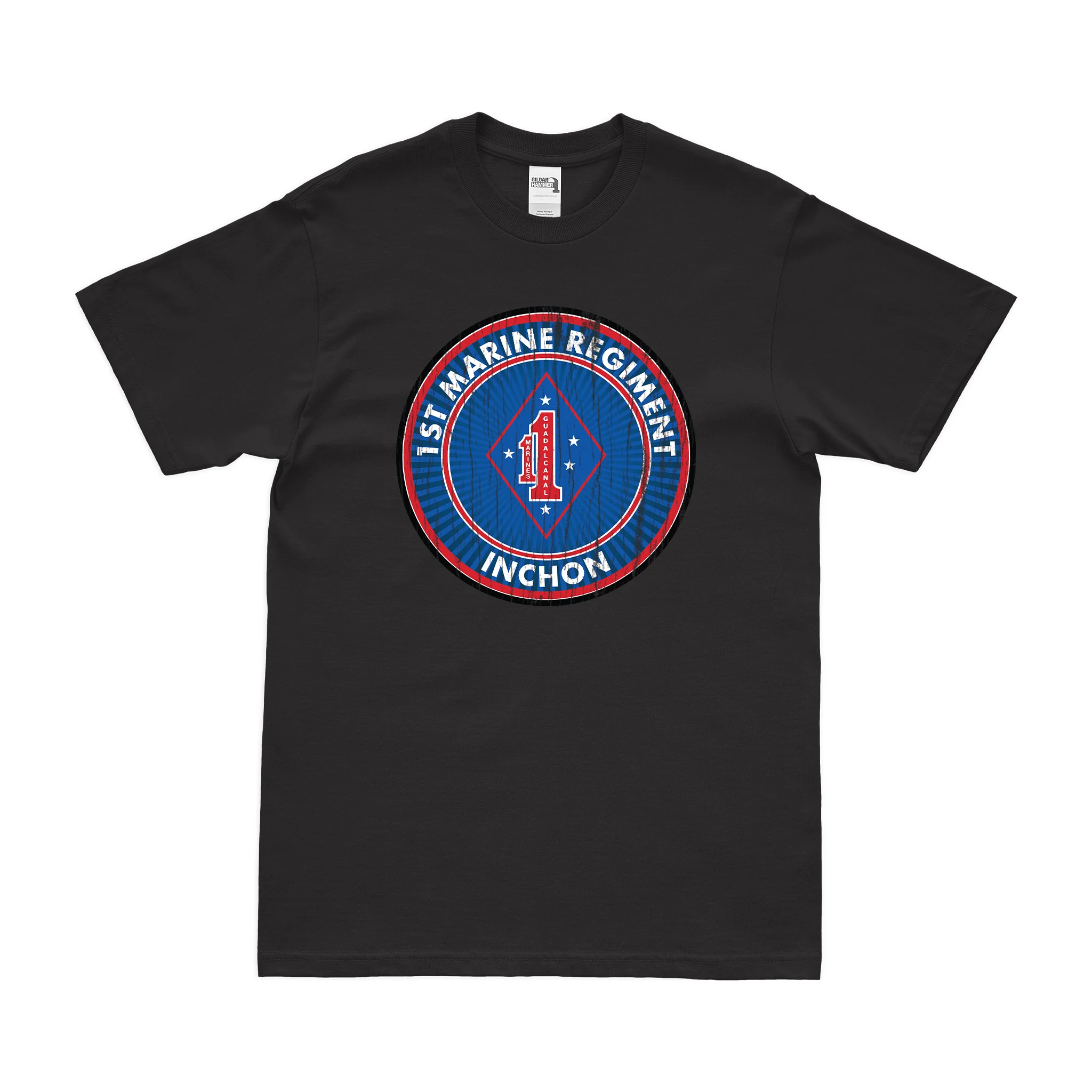 1st Marine Regiment Inchon T-Shirt - Image 3