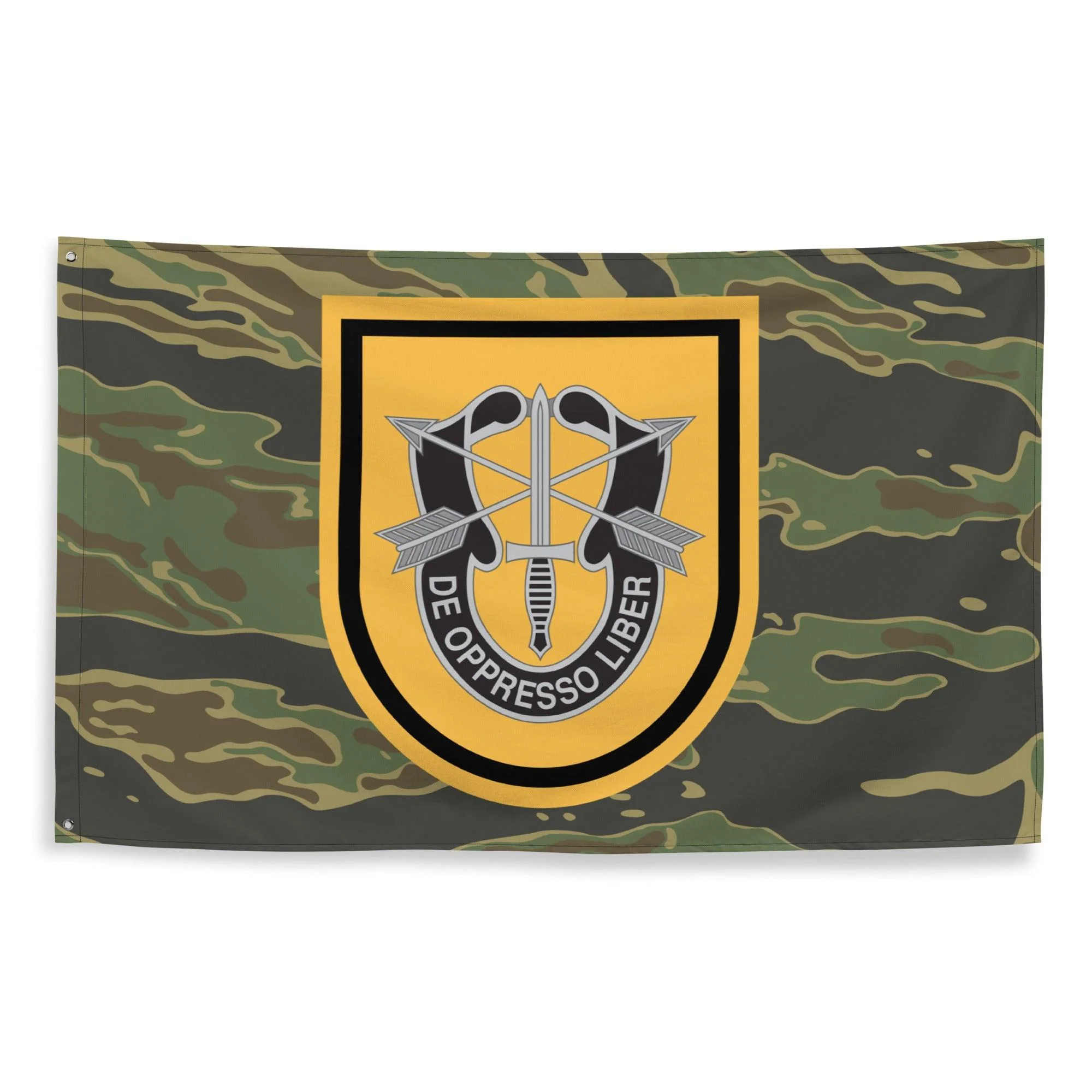 1st Special Forces Group (1st SFG) Tiger Stripe Camo Flag - Image 3