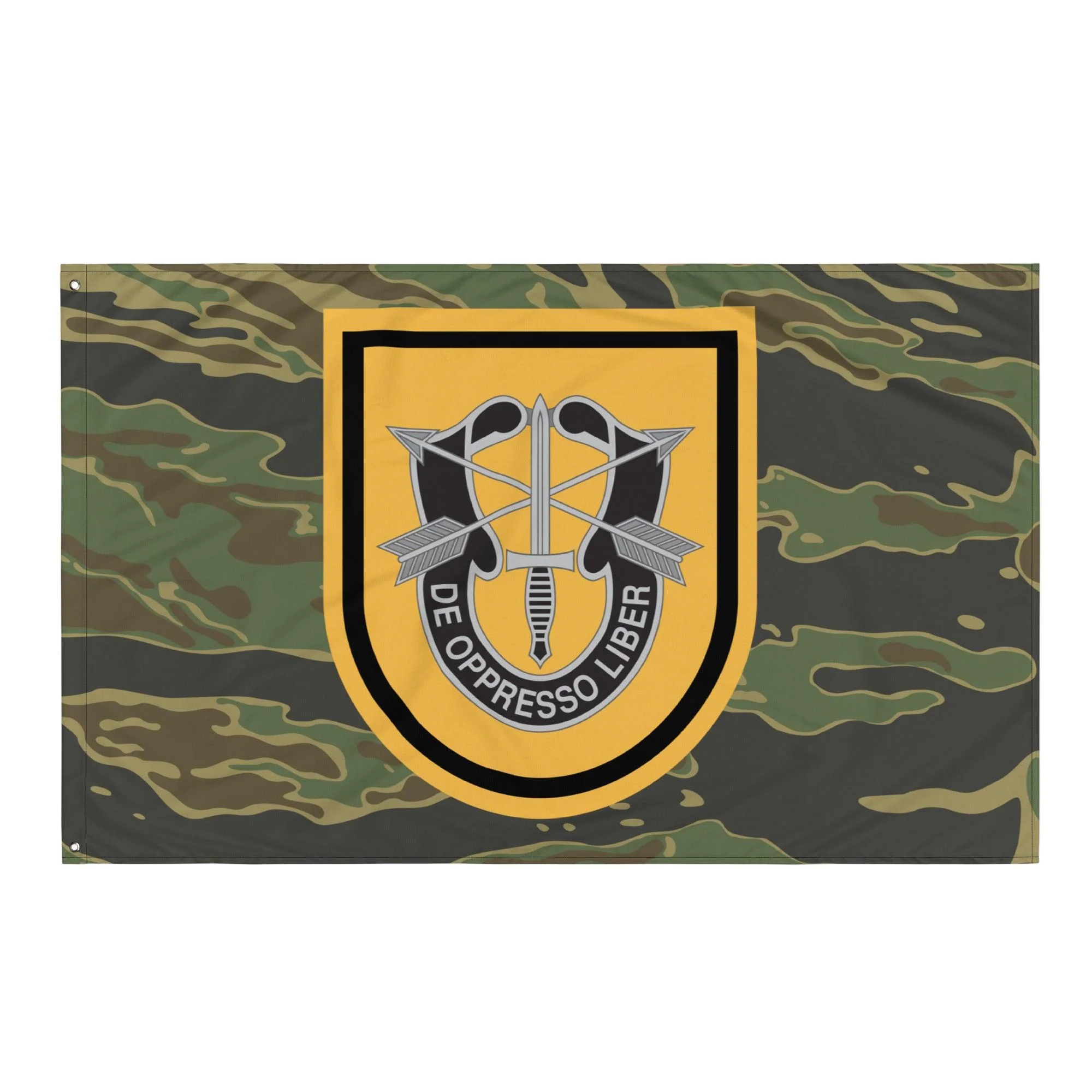 1st Special Forces Group (1st SFG) Tiger Stripe Camo Flag - Image 4