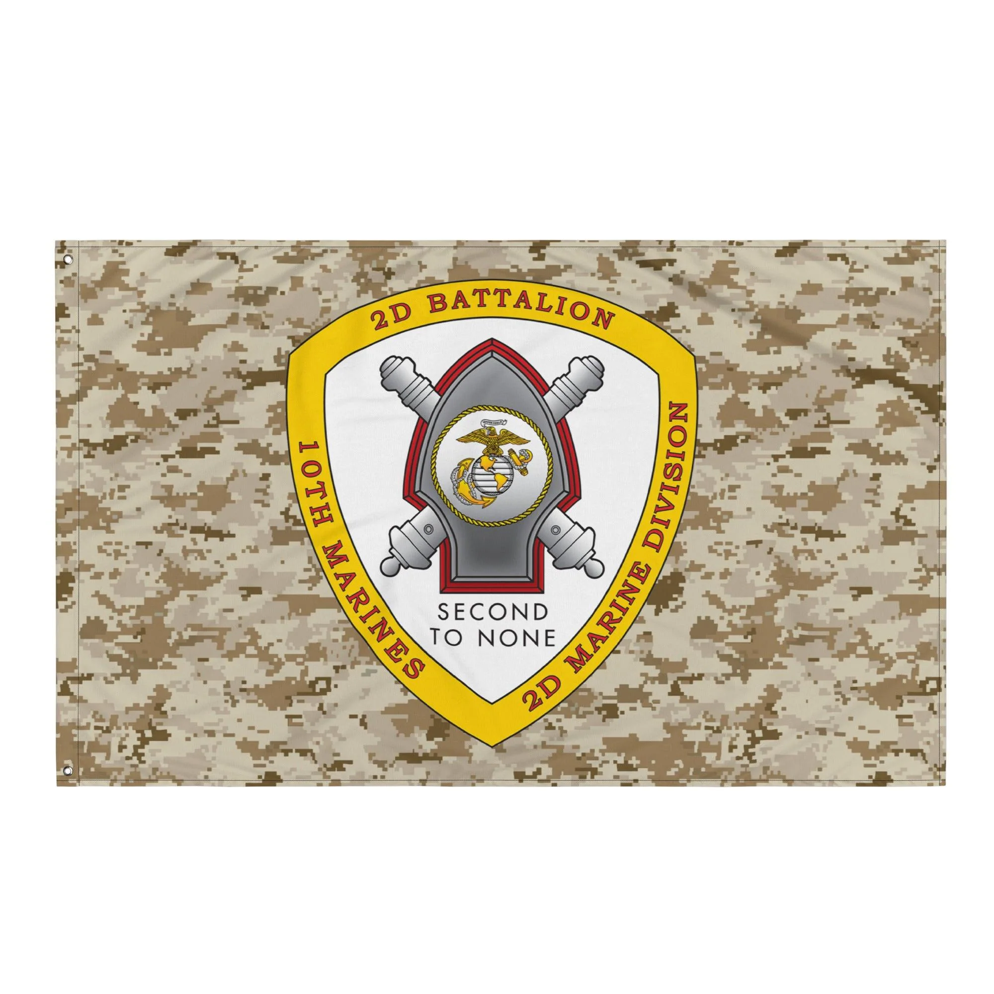 2/10 Marines MARPAT Camo USMC Flag