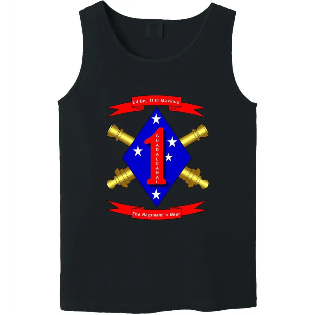 2nd Battalion, 11th Marines (2/11 Marines) Logo Tank Top