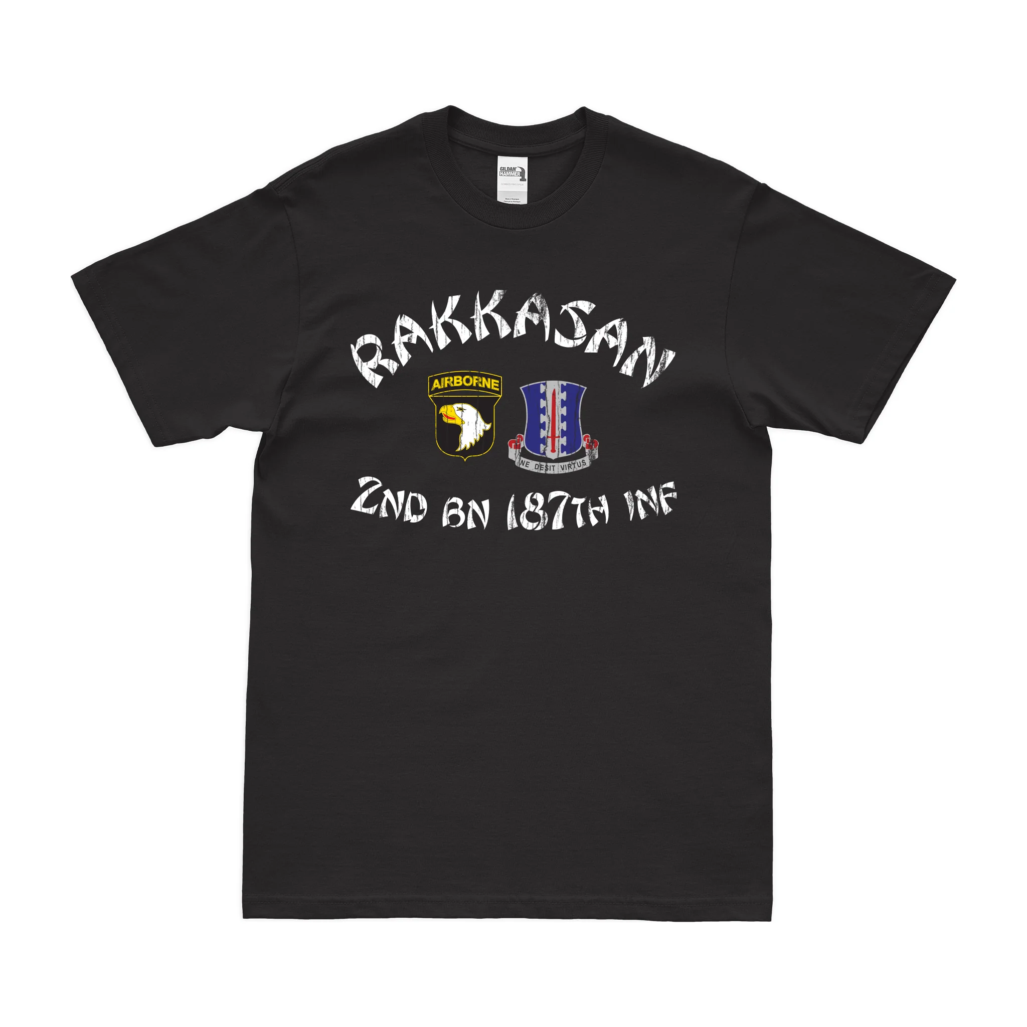 2-187 Infantry Rakkasan Raiders T-Shirt - Image 3