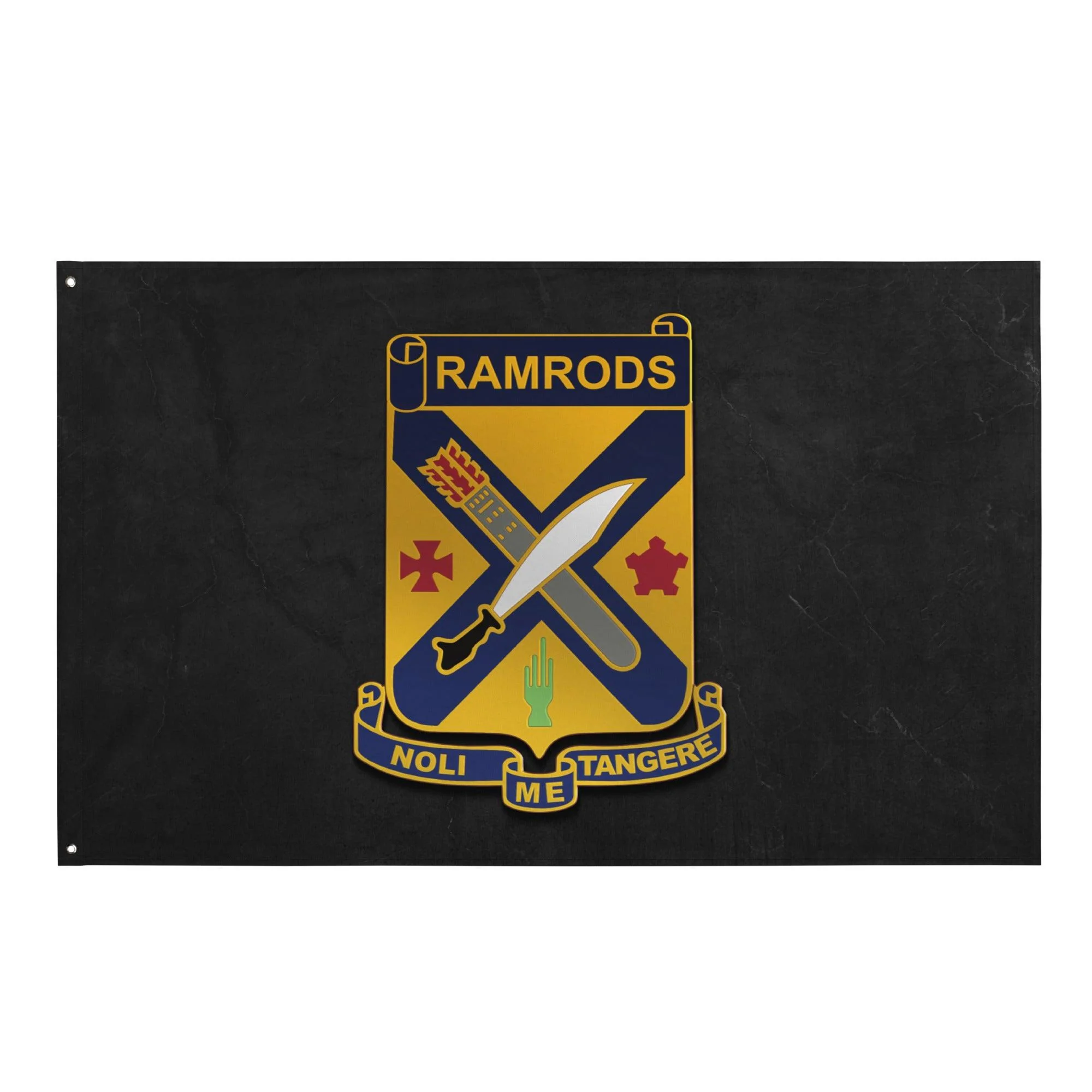 U.S. Army 2-2 Infantry Regiment 'Ramrods' Flag