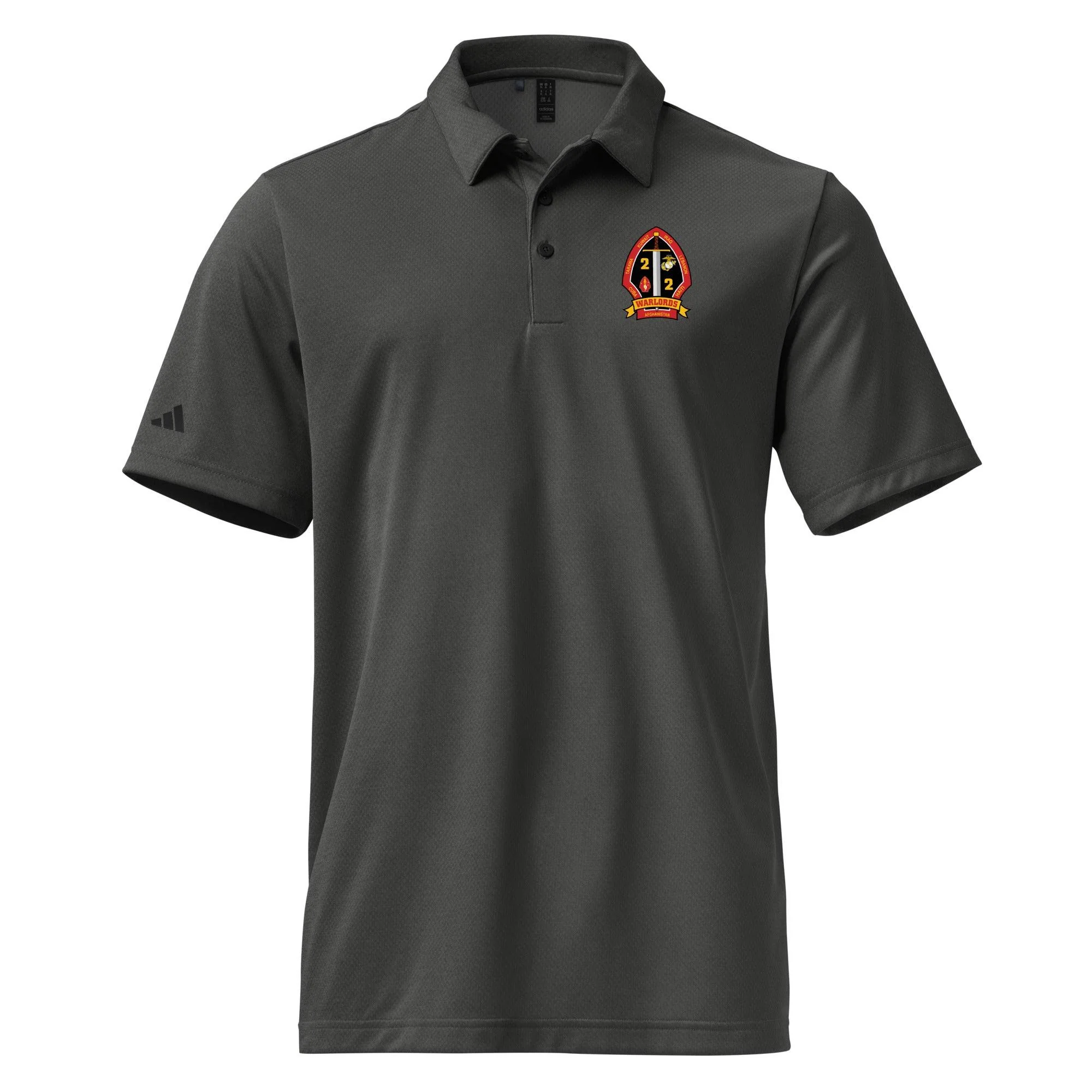 2/2 Marines Adidas® Space-Dyed Polo