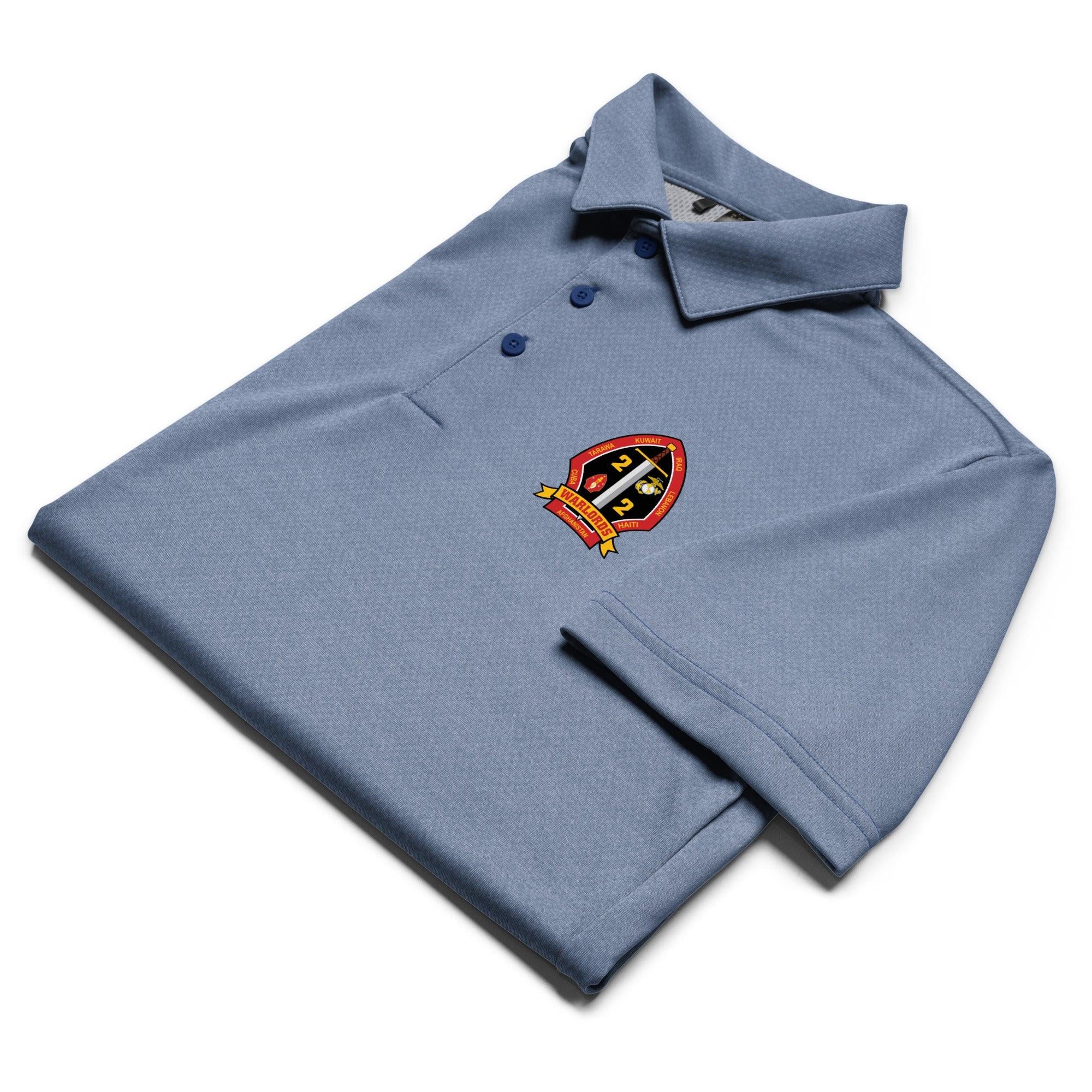 2/2 Marines Adidas® Space-Dyed Polo - Image 12