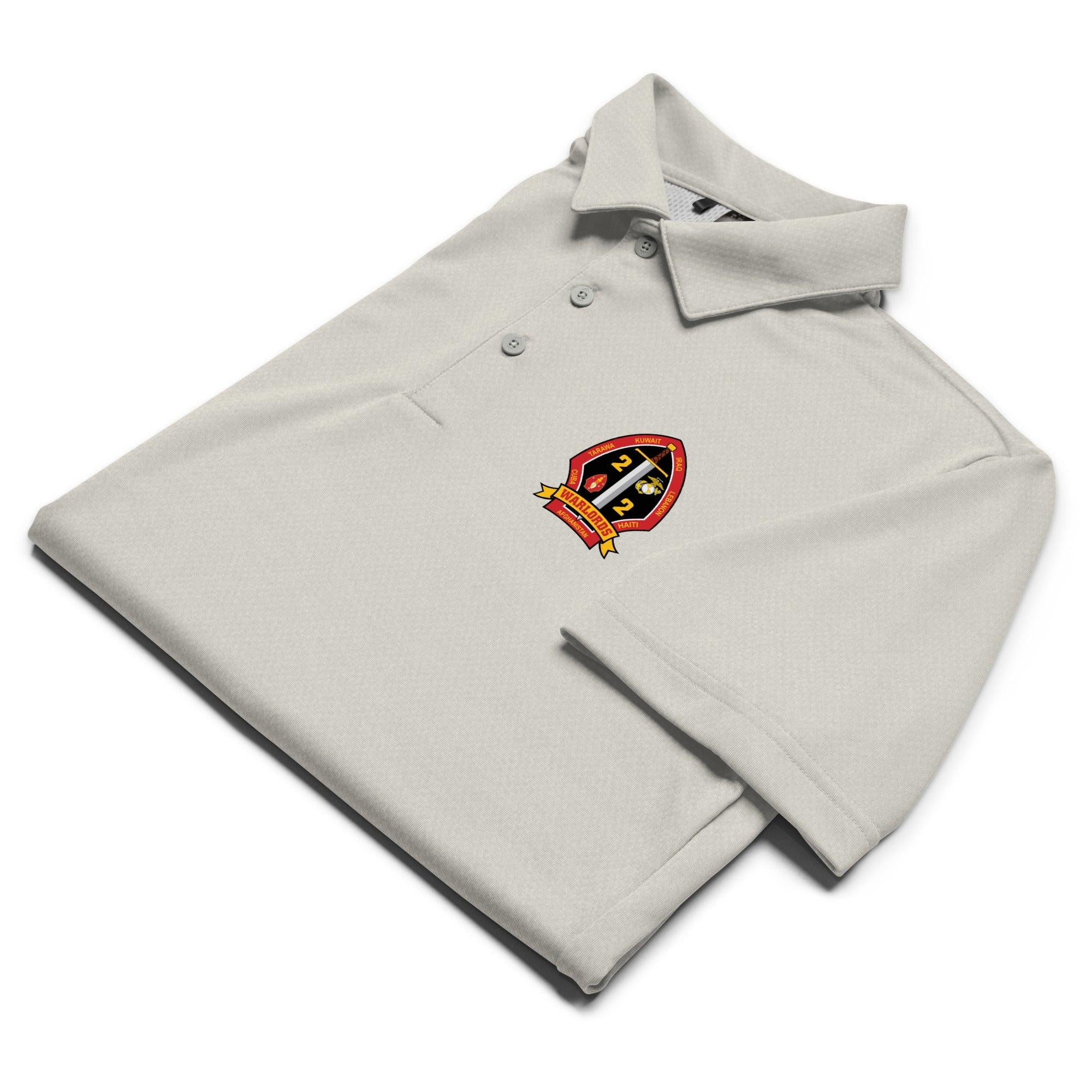 2/2 Marines Adidas® Space-Dyed Polo - Image 16