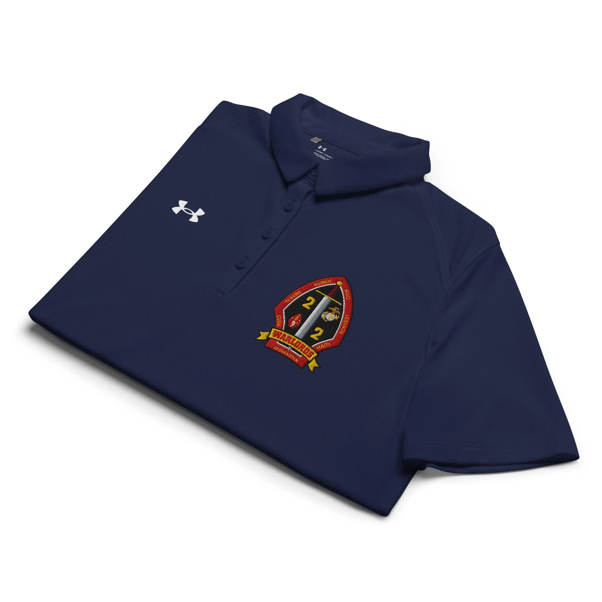 2/2 Marines Embroidered Under Armour® Women’s Polo - Image 10
