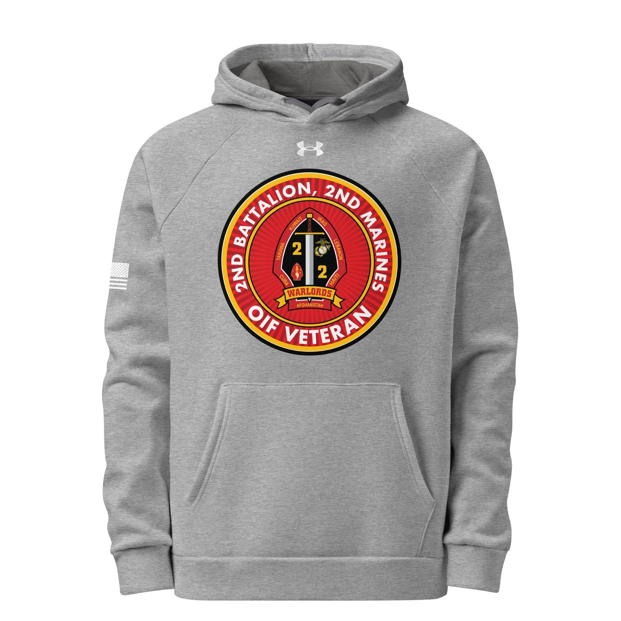 2/2 Marines OIF Veteran Under Armour® Hoodie - Image 9