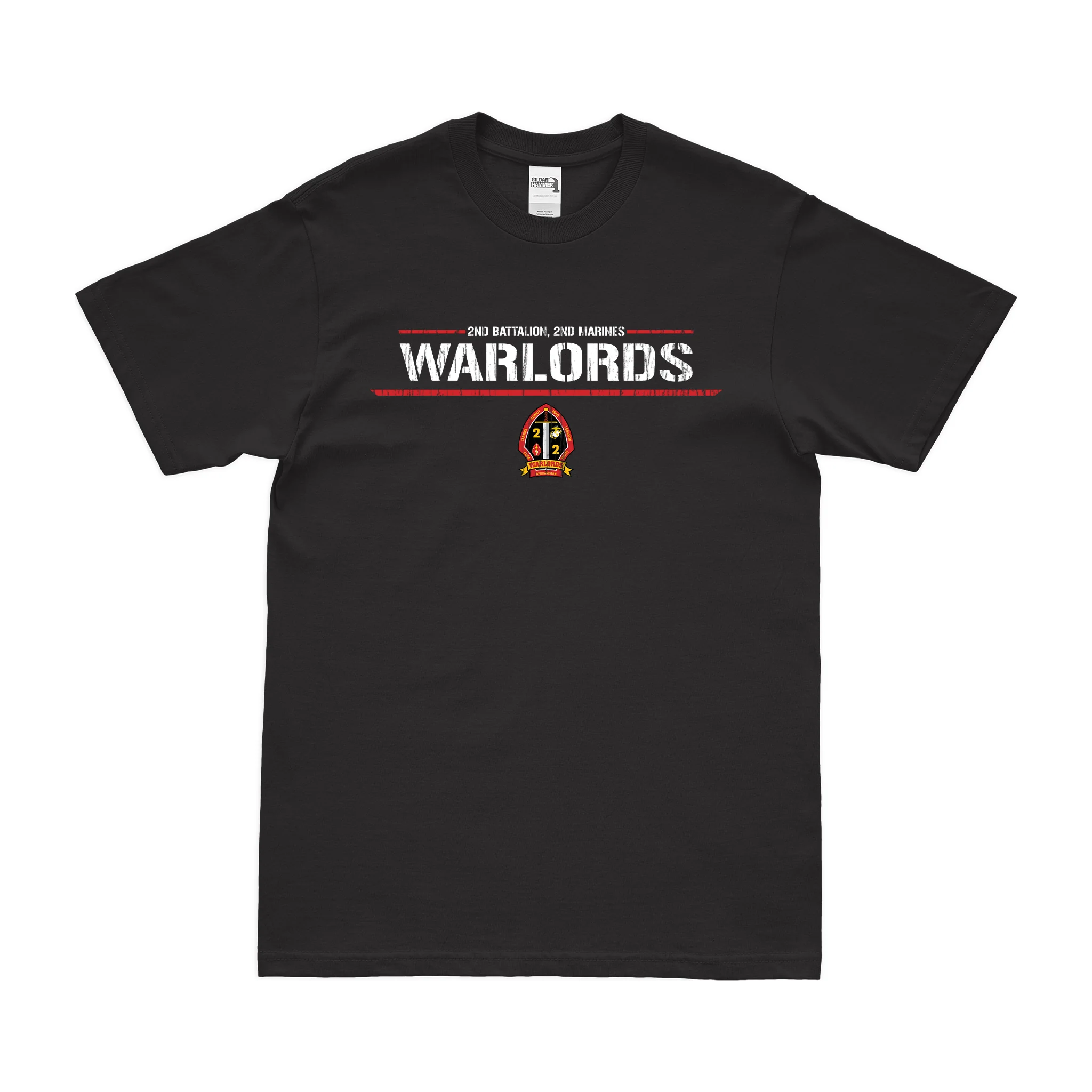 2/2 Marines 'Warlords' Motto T-Shirt - Image 3