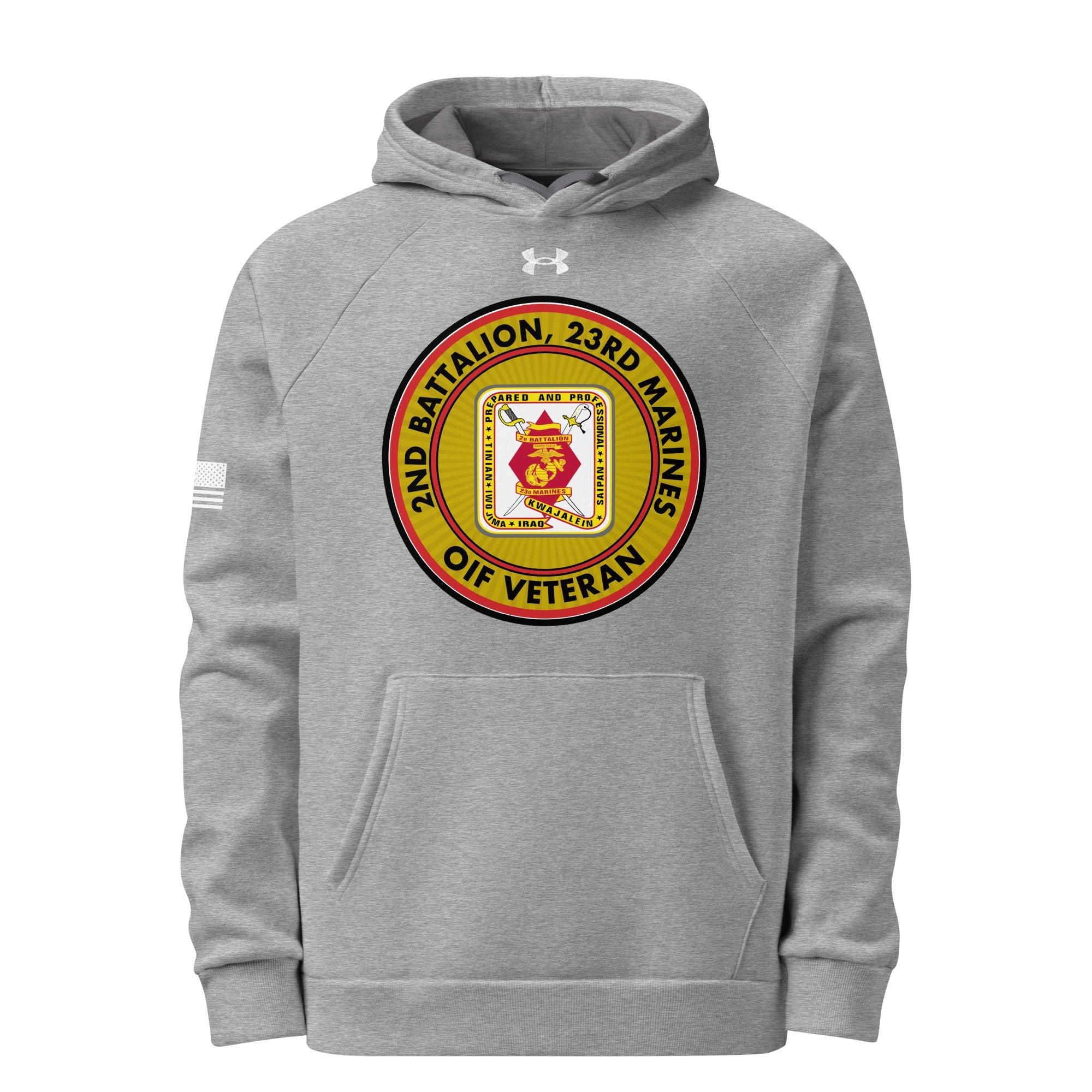 2/23 Marines OIF Veteran Under Armour® Hoodie - Image 9
